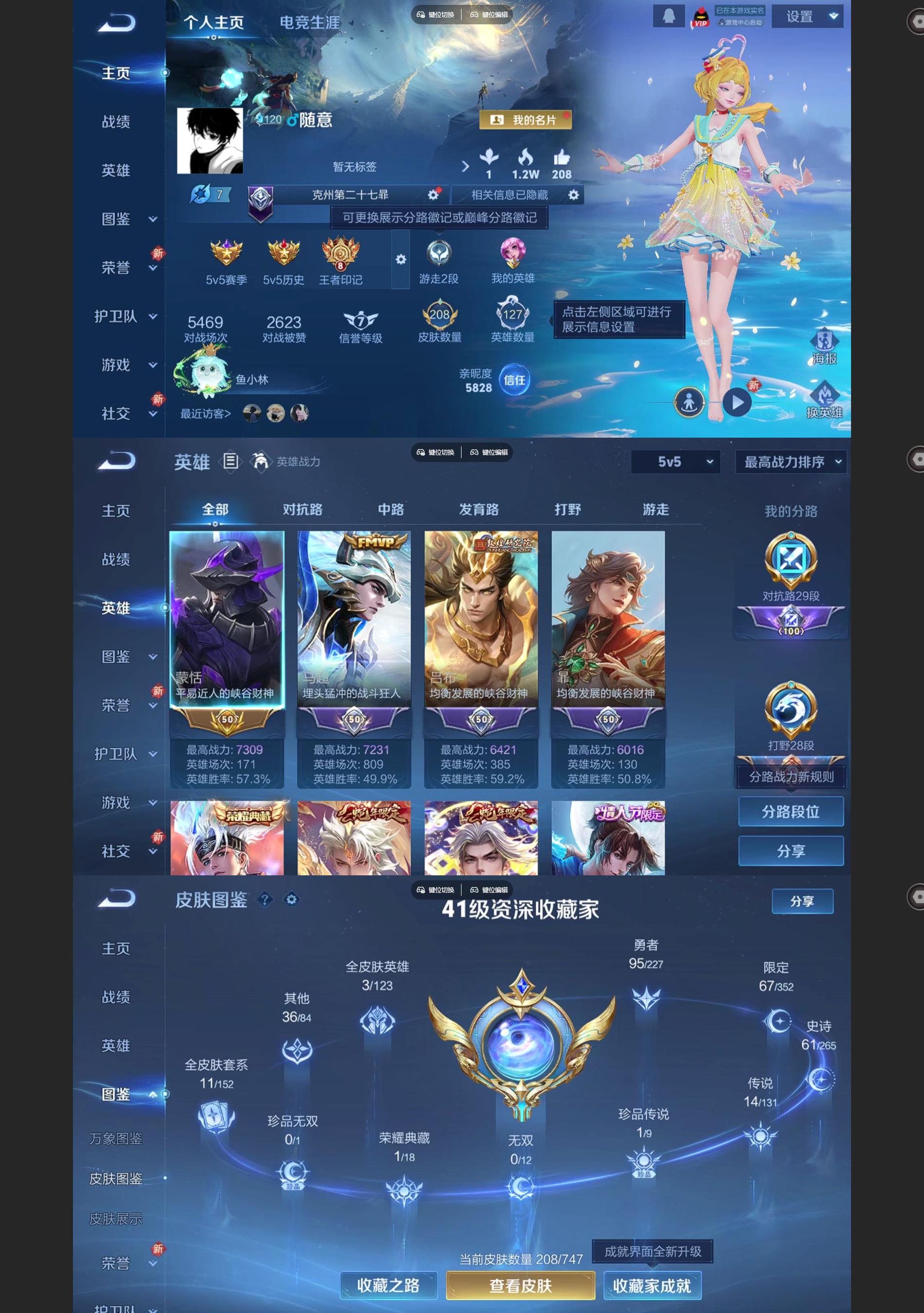 WZQM3471336王者荣耀账号详情图2