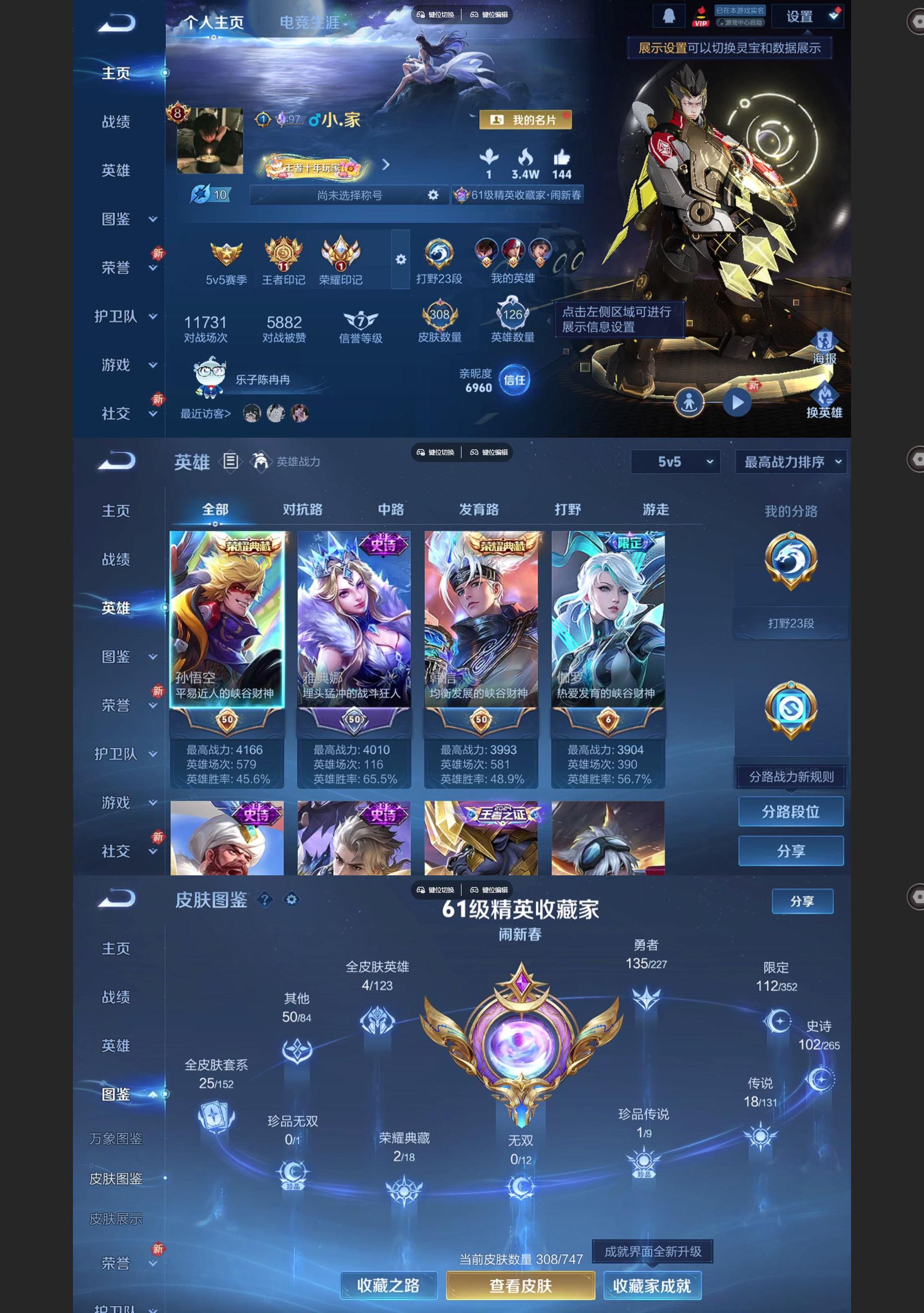 WZQM3471339王者荣耀账号详情图2