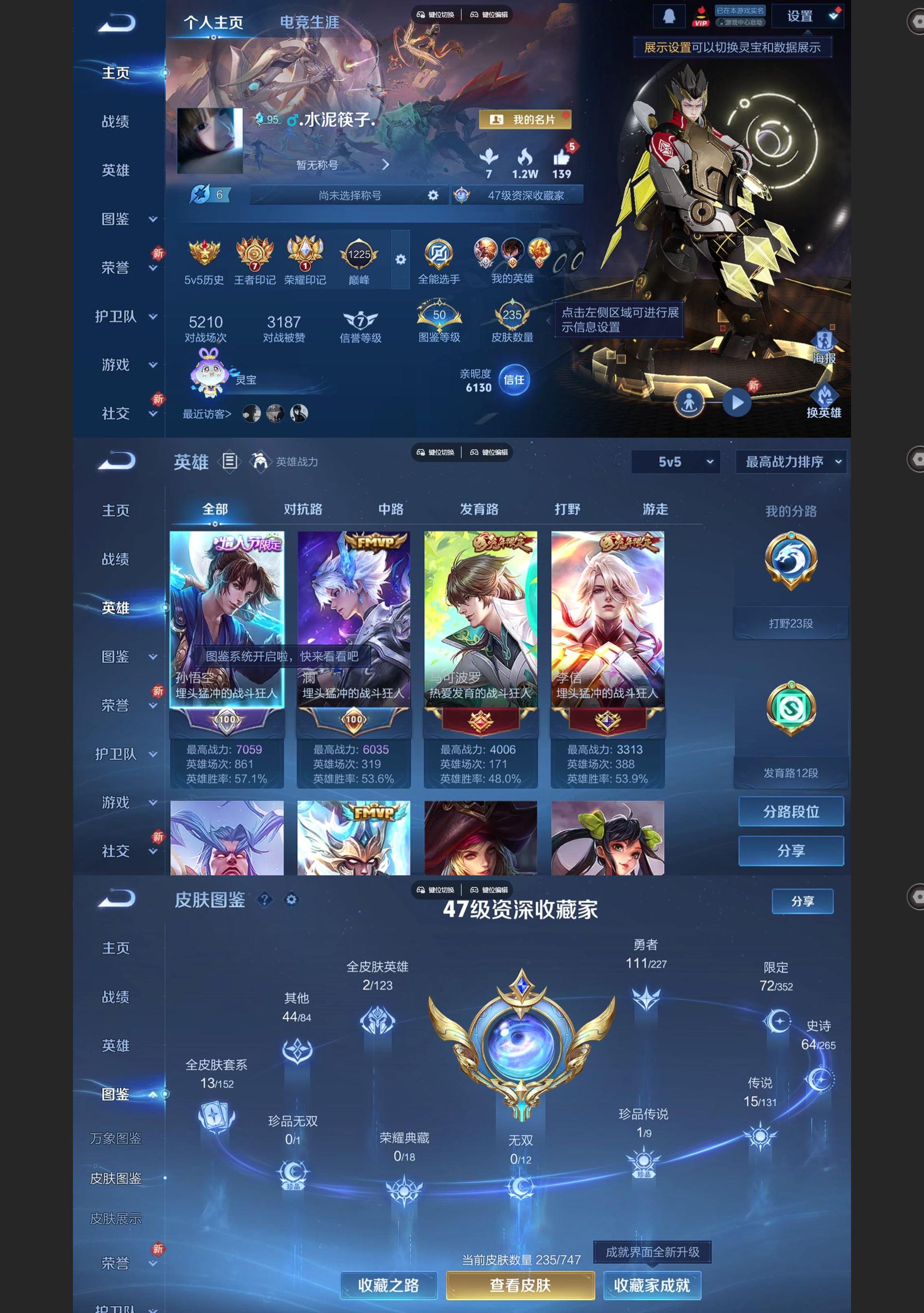 WZQM3477593王者荣耀账号详情图2