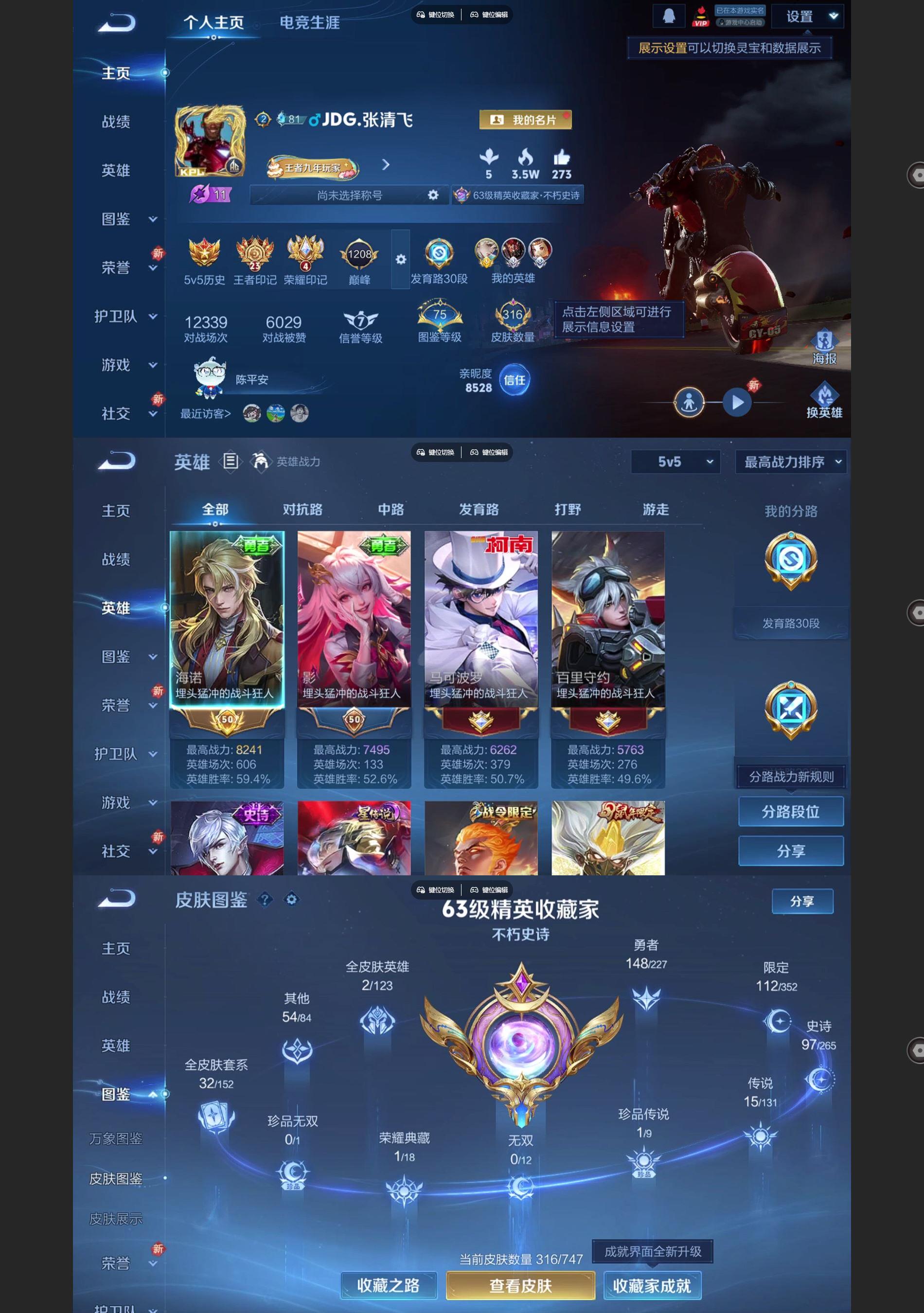 WZQM3475567王者荣耀账号详情图2 WZQM3475567王者荣耀账号详情图2