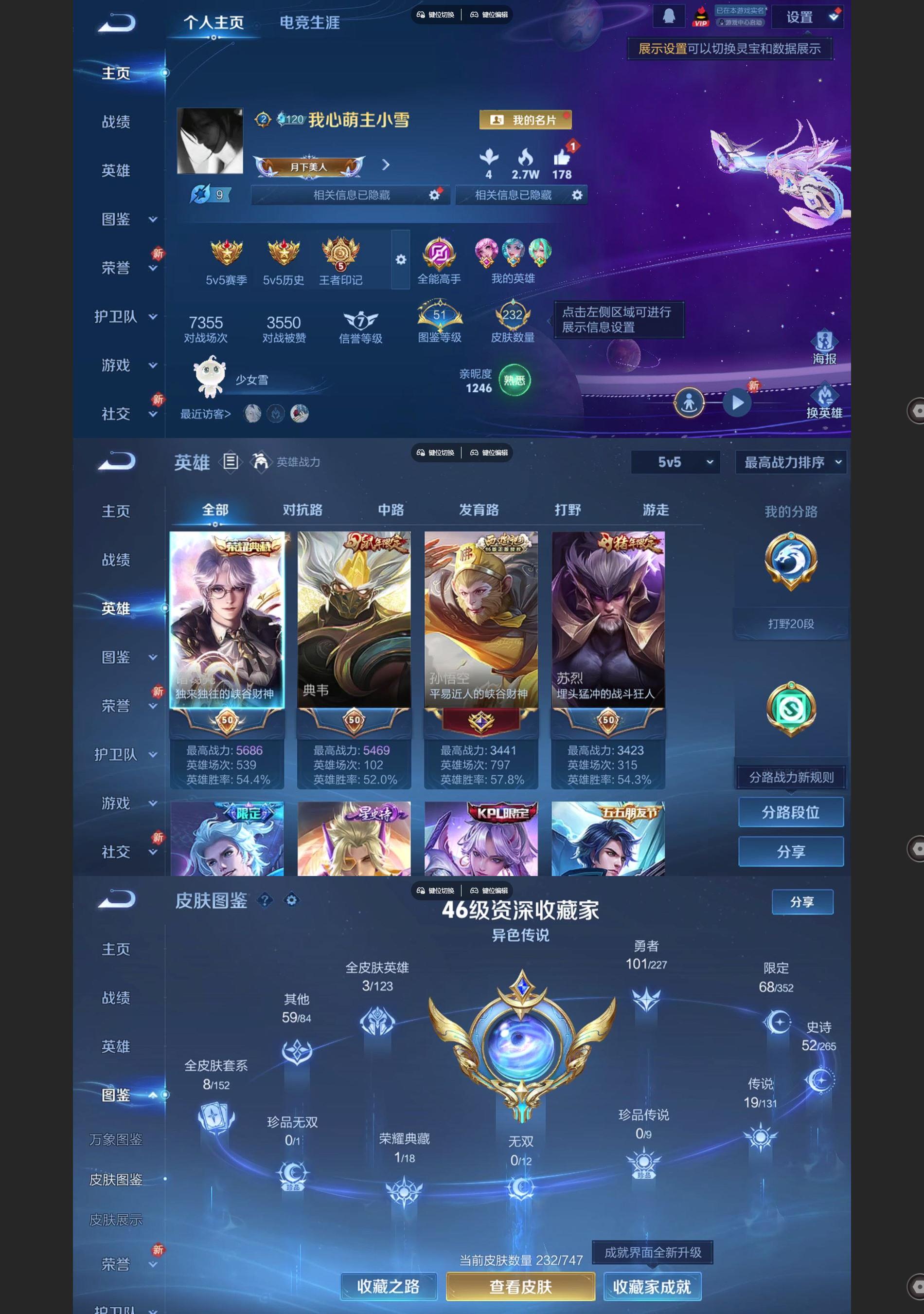 WZQM3471317王者荣耀账号详情图2