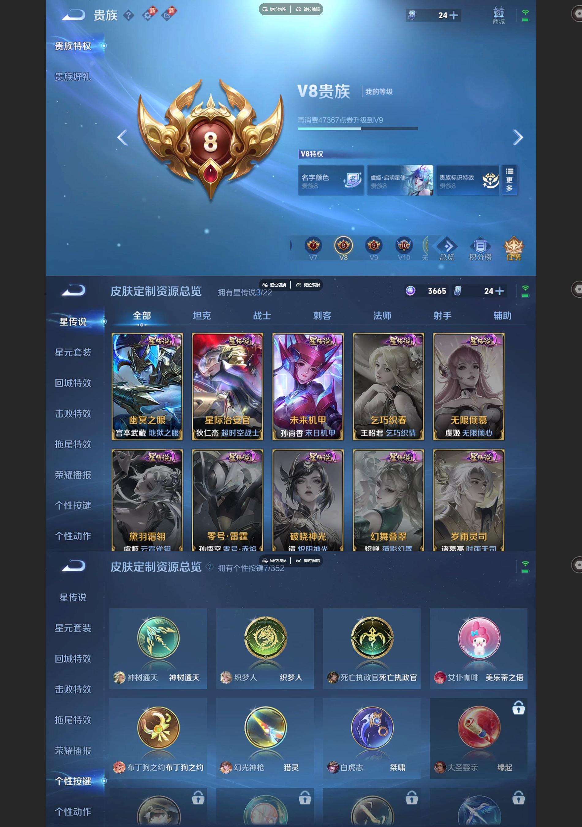 WZQM3475273王者荣耀账号详情图8