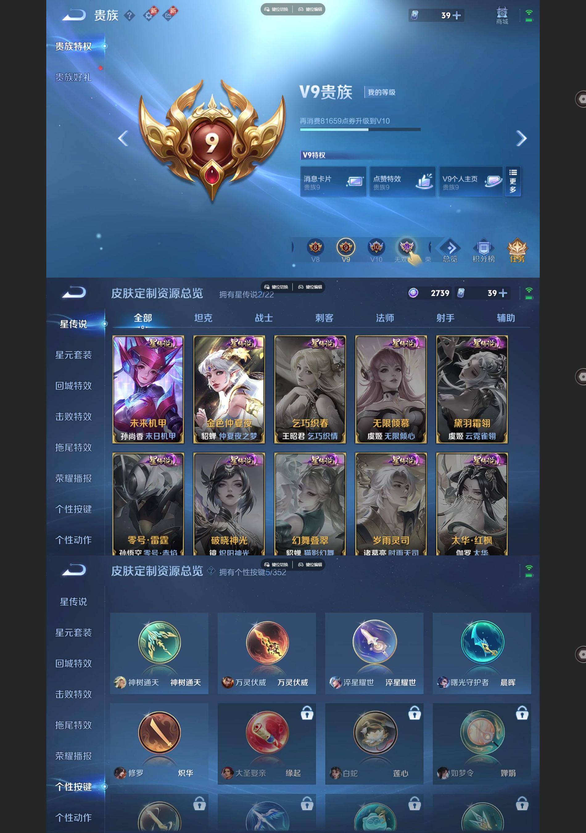 WZQM3475285王者荣耀账号详情图8