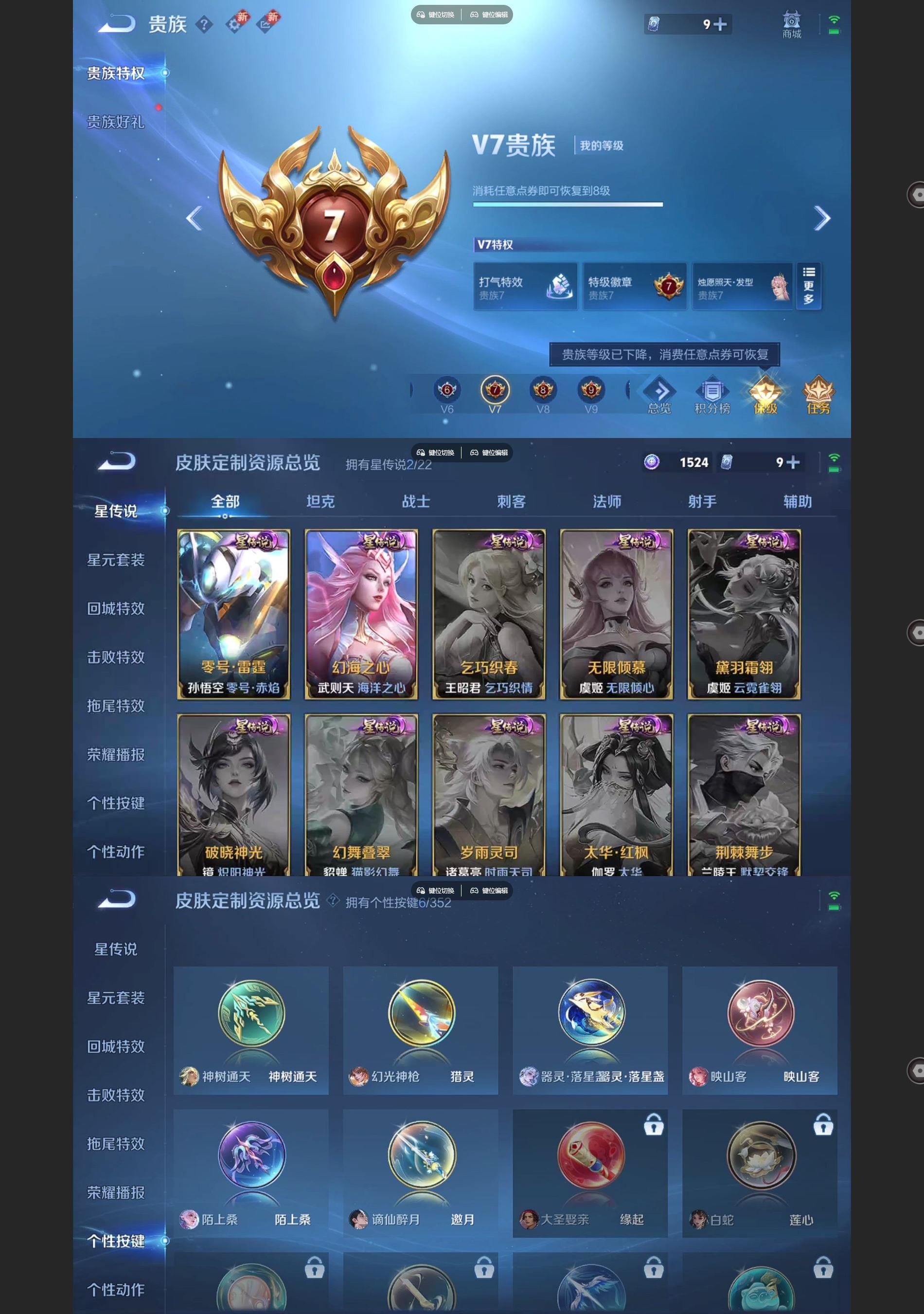 WZQM3475263王者荣耀账号详情图8