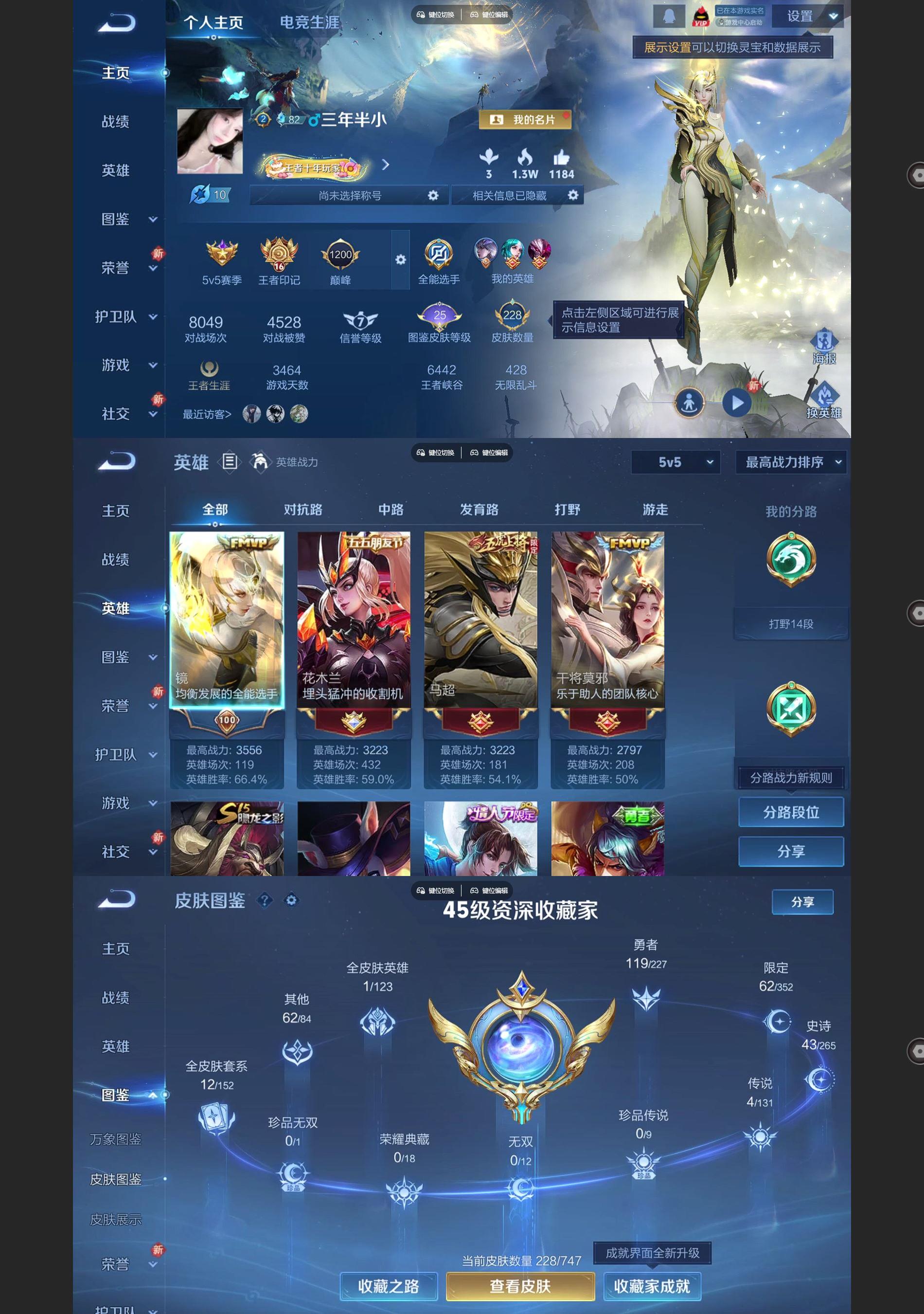 WZCMW471718王者荣耀账号详情图2