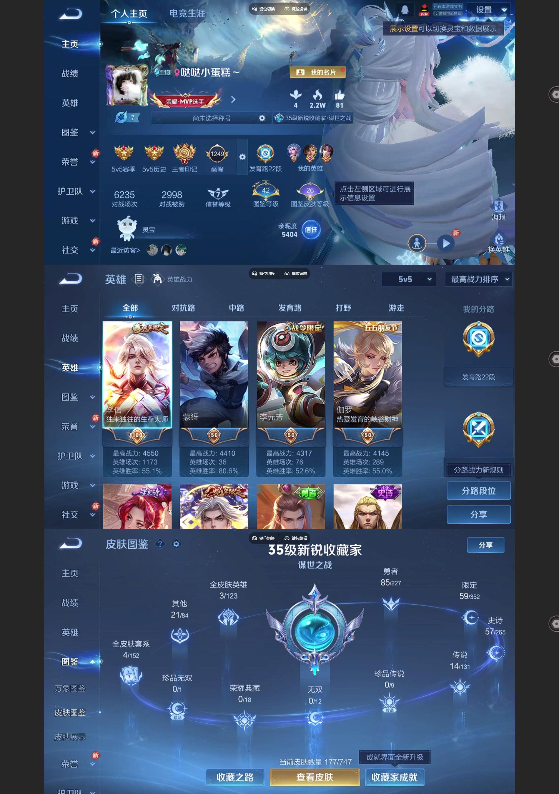 WZQM3479760王者荣耀账号详情图2