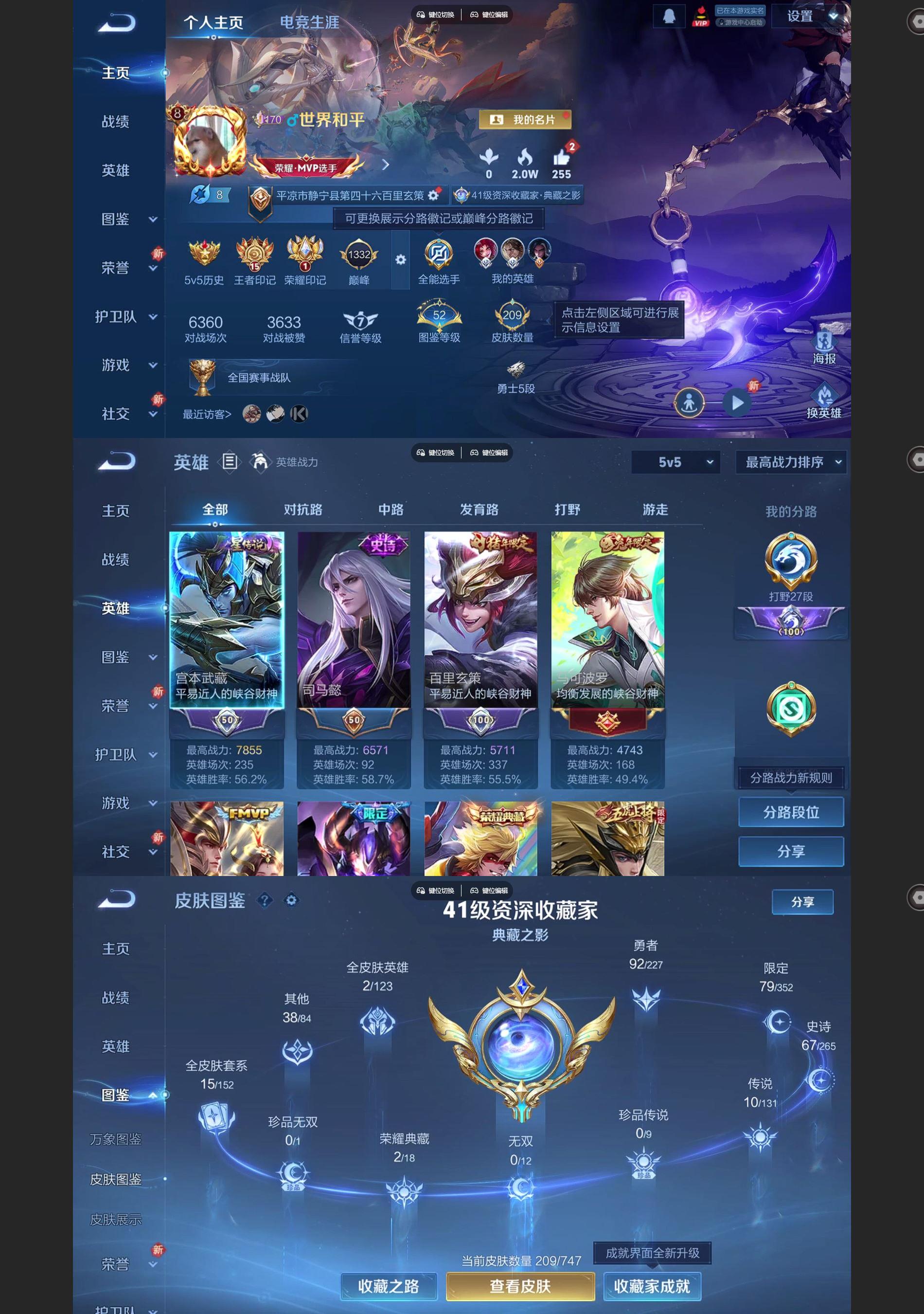 WZQM3479758王者荣耀账号详情图2