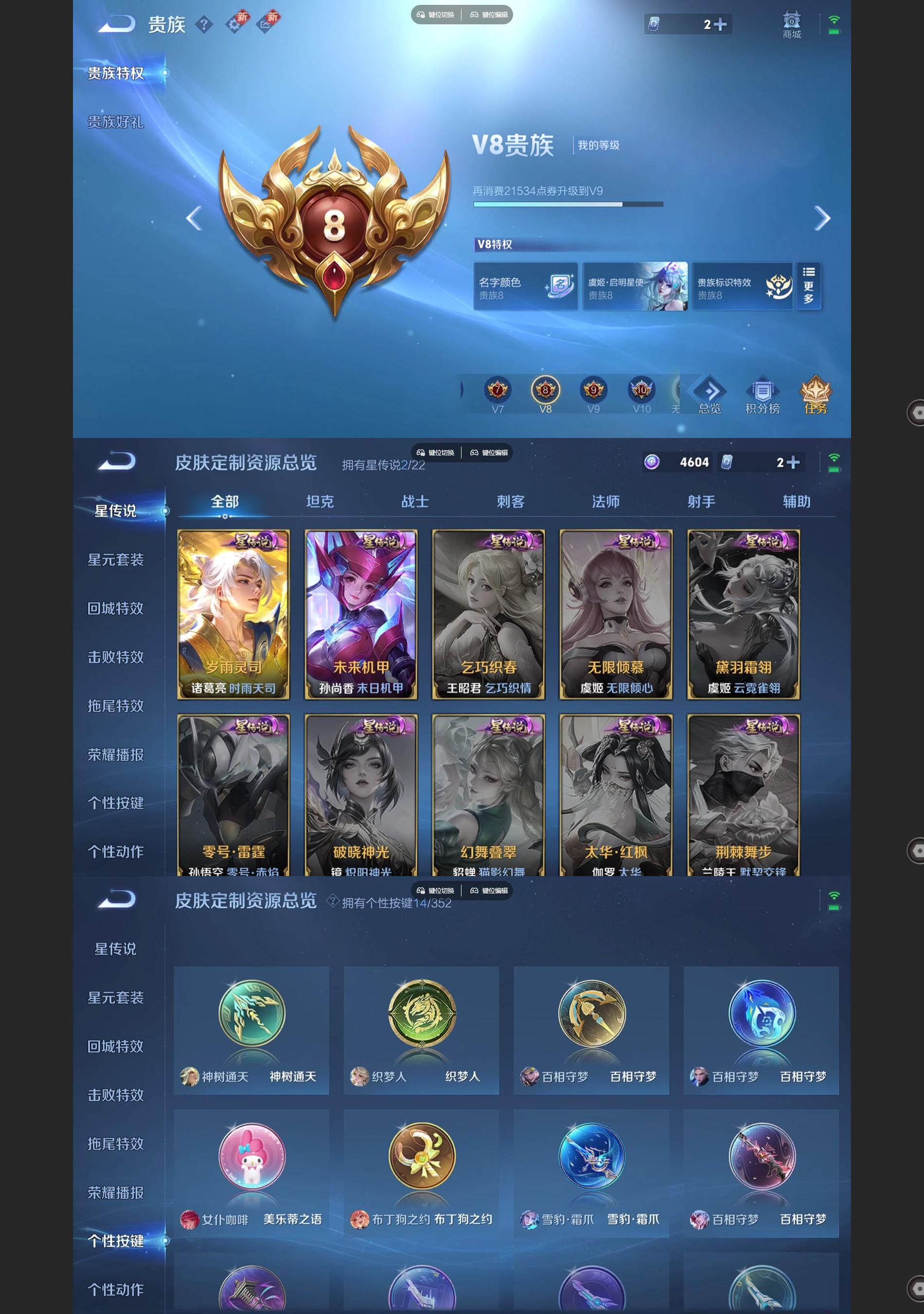 WZQM3482848王者荣耀账号详情图7