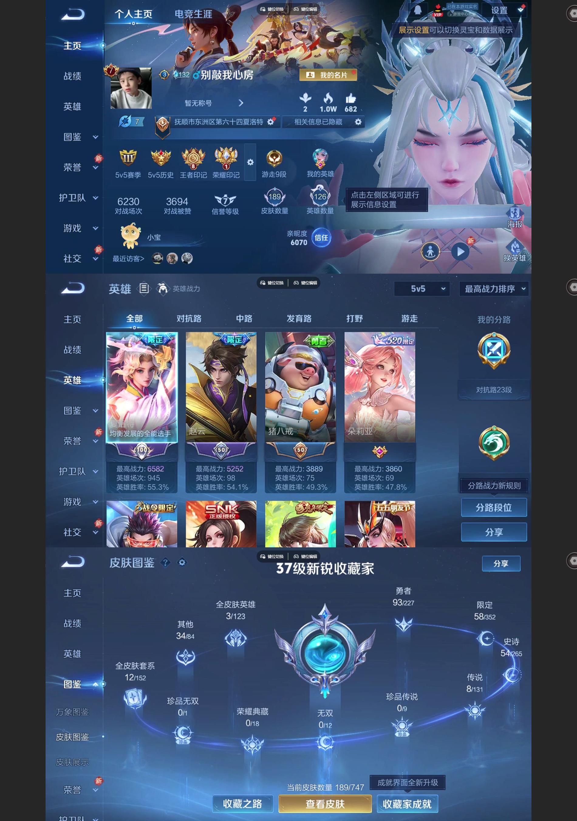 WZCMW428053王者荣耀账号详情图2