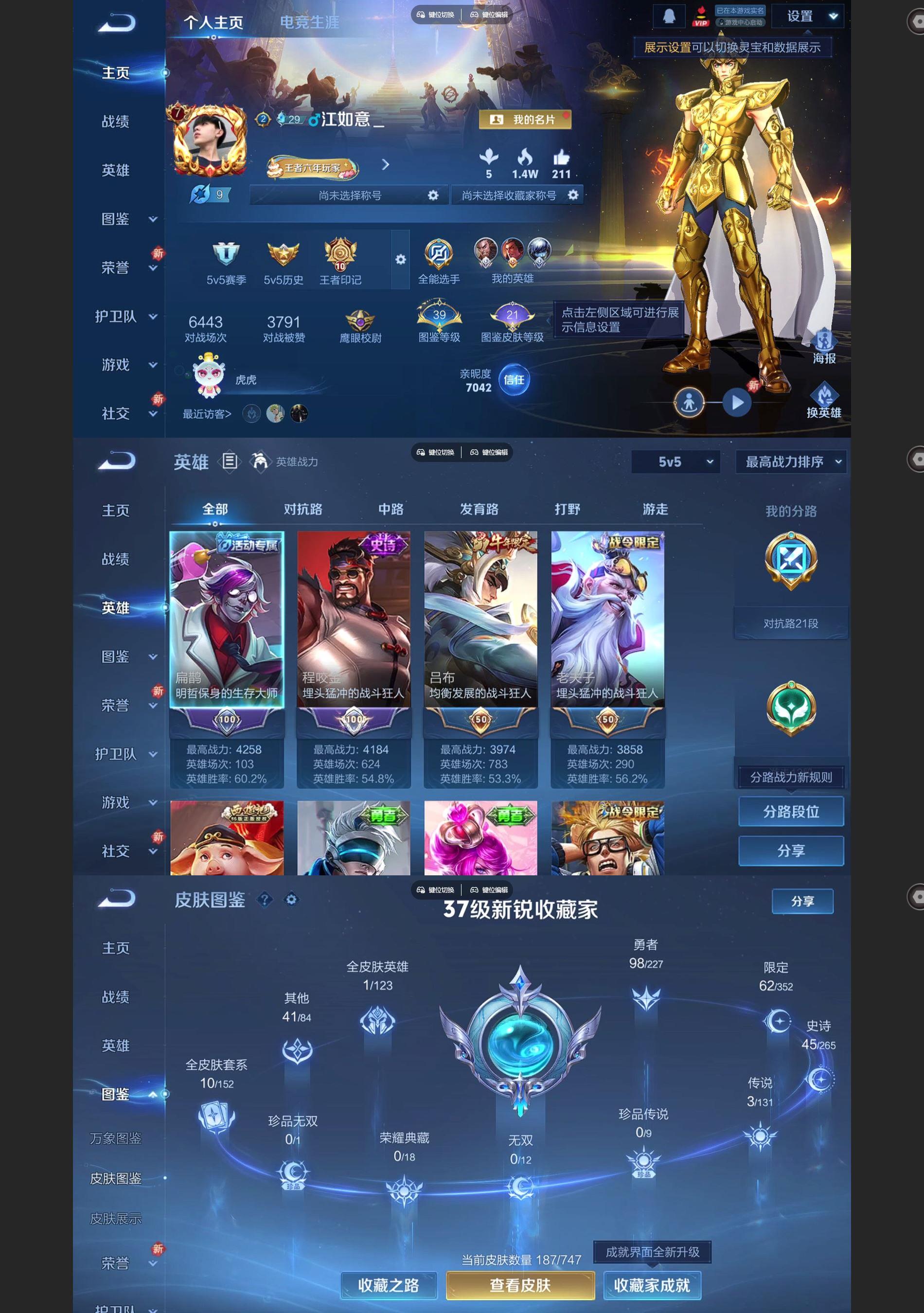 WZCMW439507王者荣耀账号详情图2