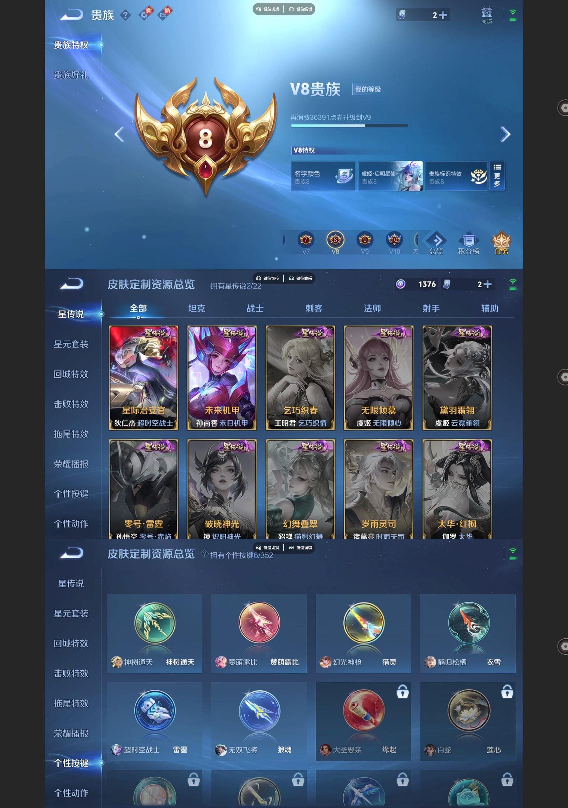 WZQM446383王者荣耀账号详情图7