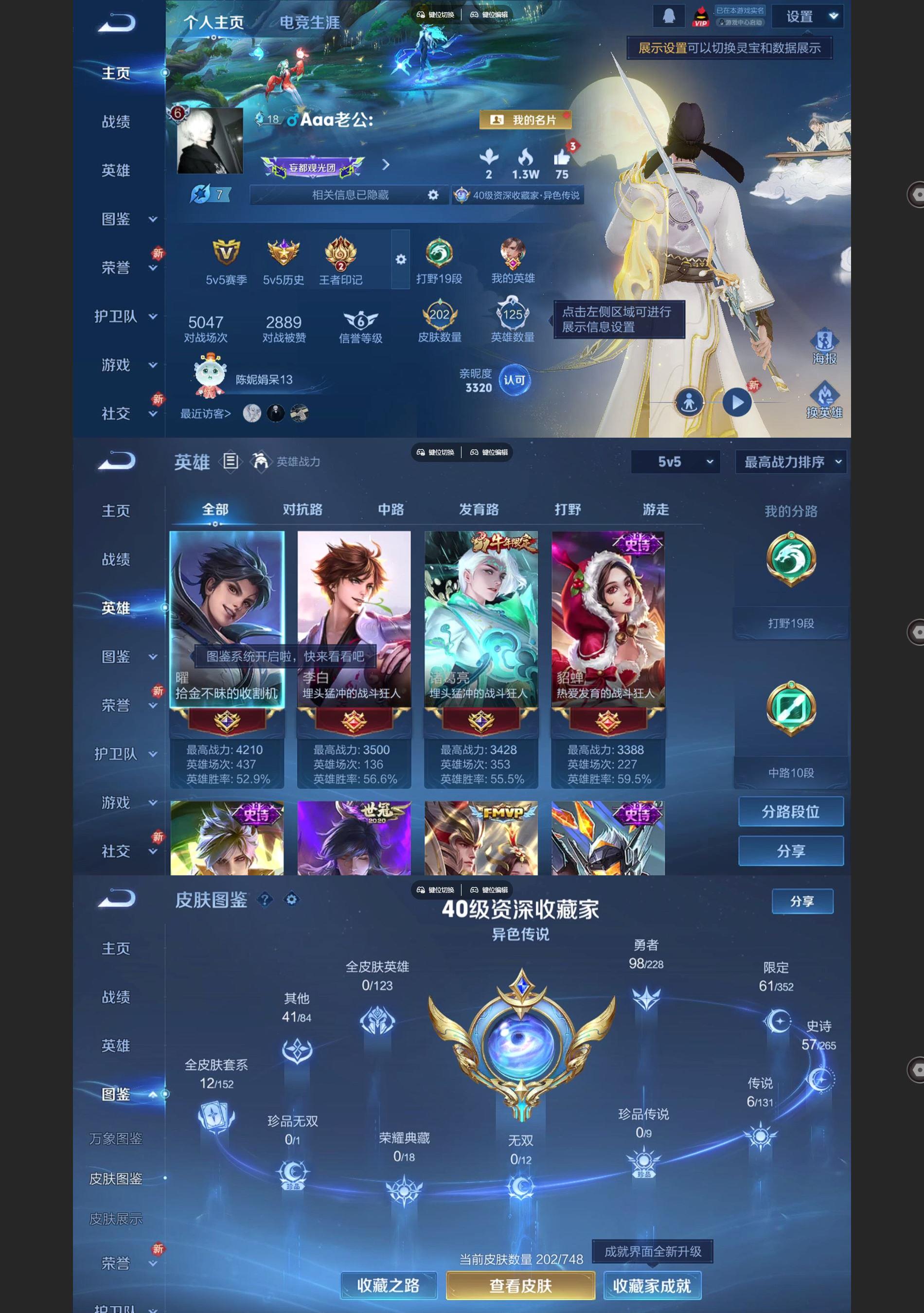 WZQM415874王者荣耀账号详情图2