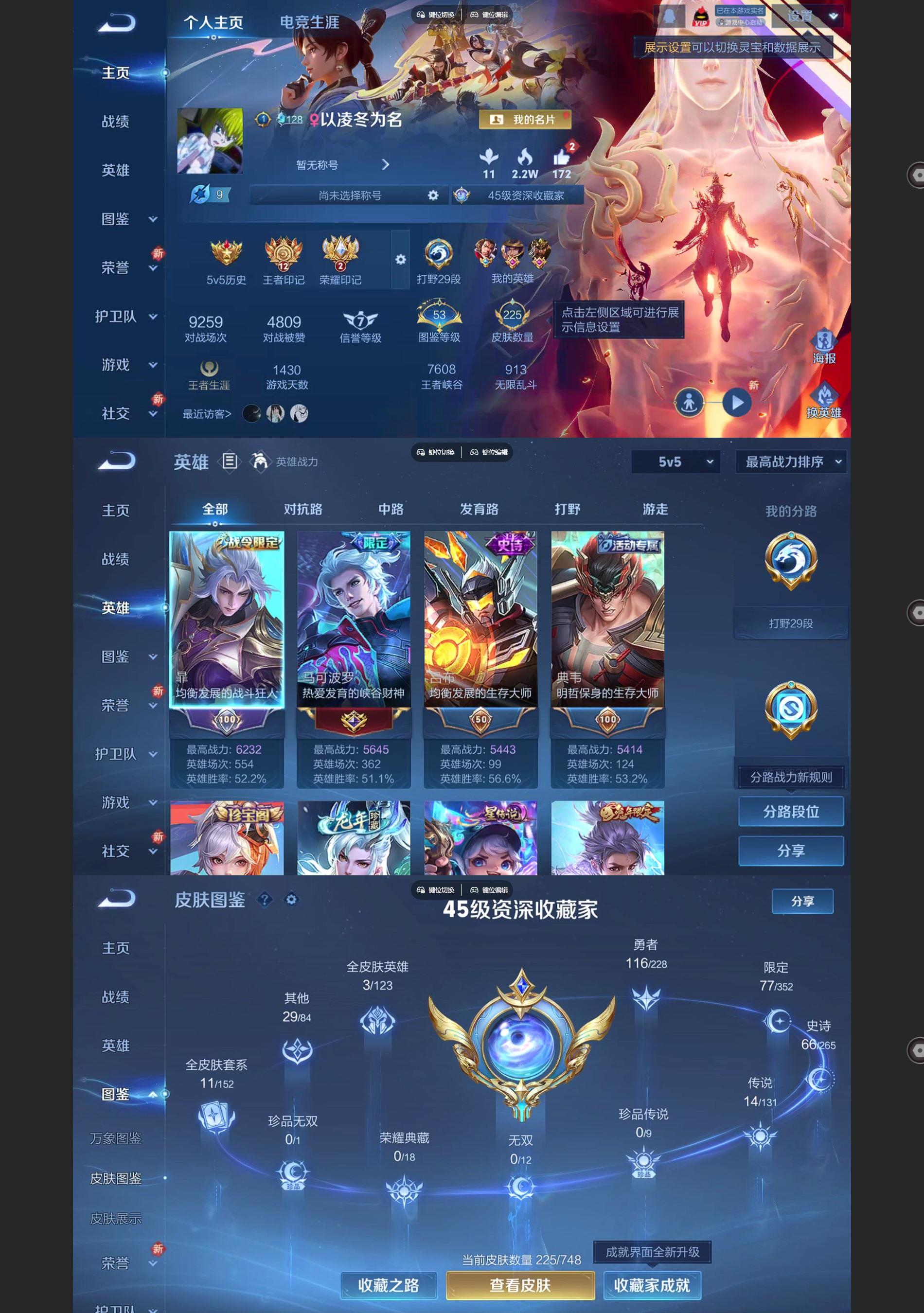 WZCMW428193王者荣耀账号详情图2