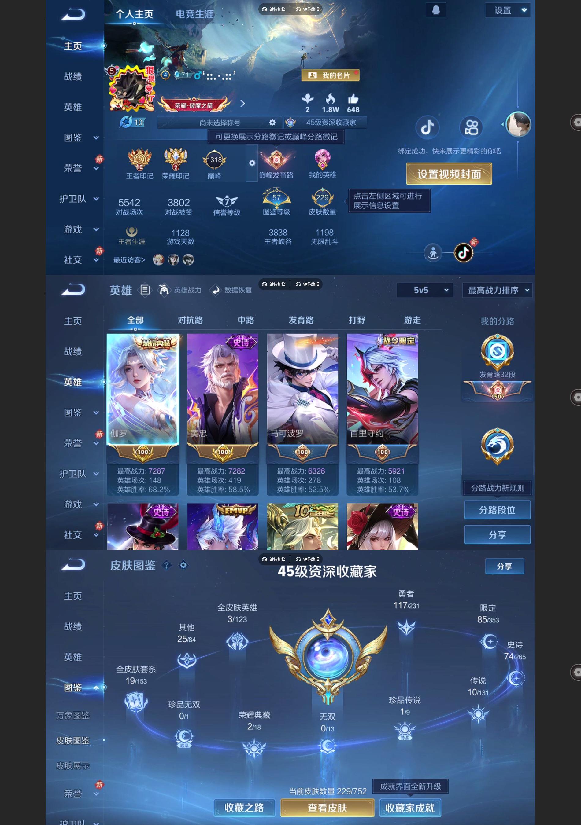 WZCMW428285王者荣耀账号详情图2