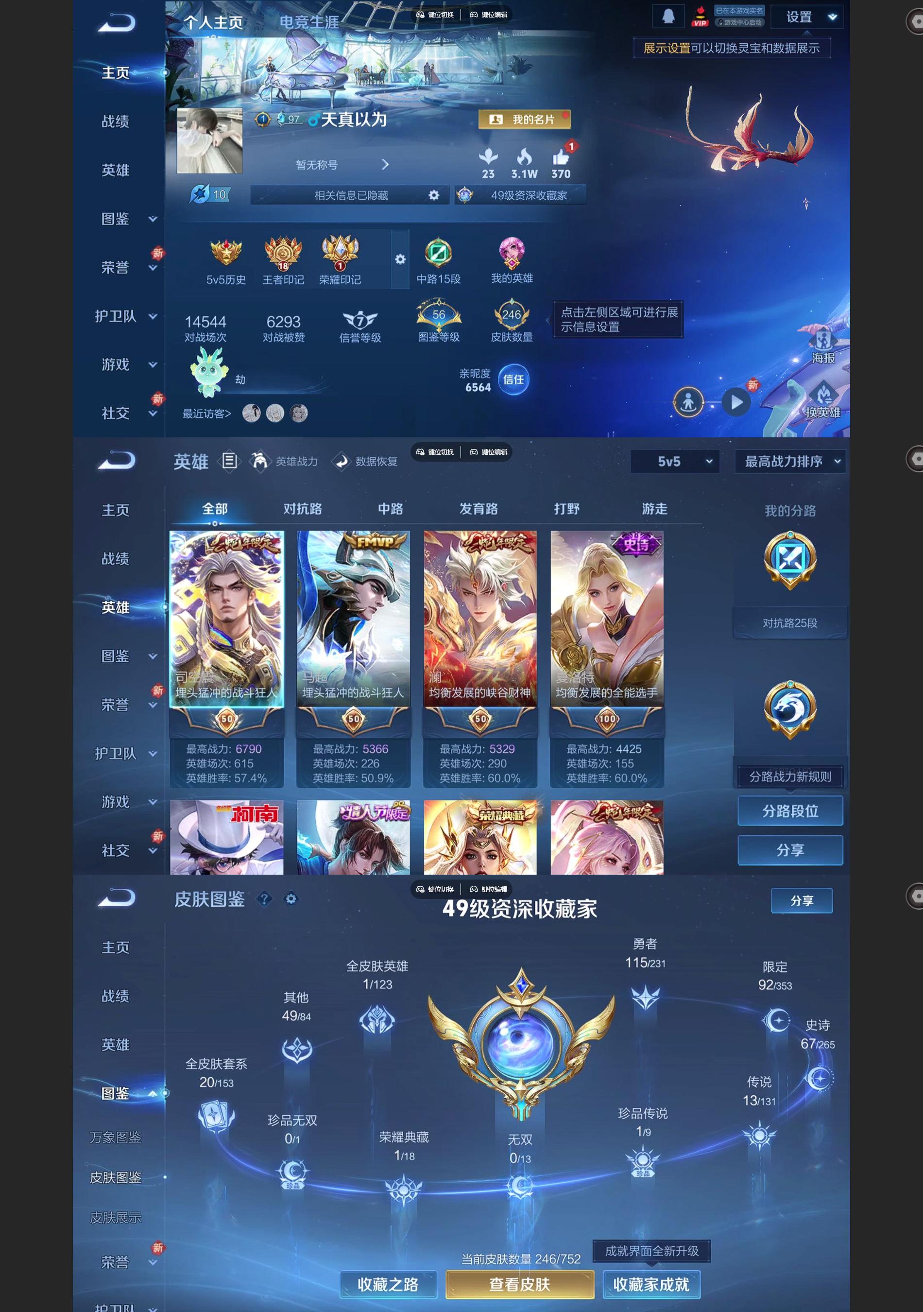 WZQM433406王者荣耀账号详情图2