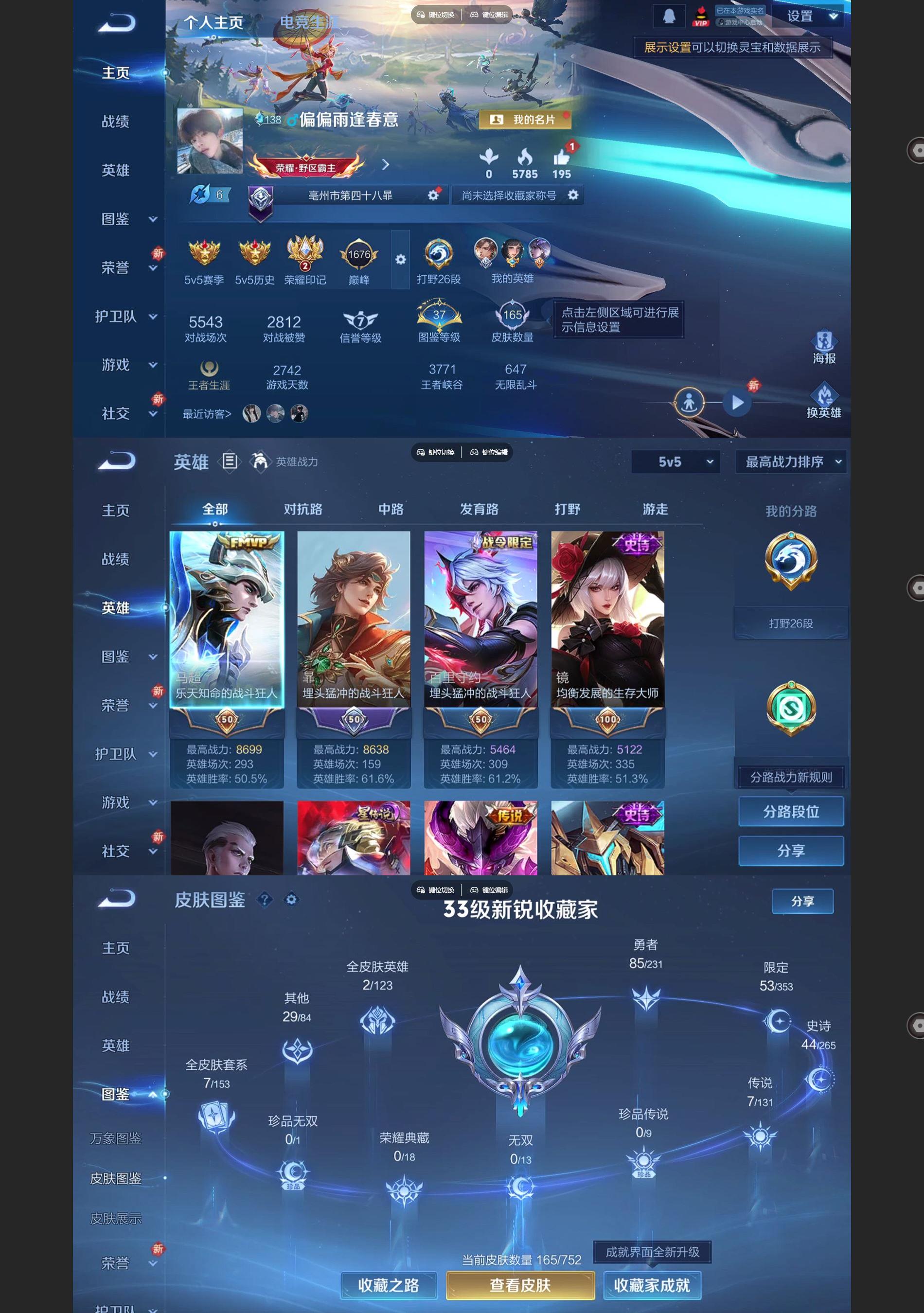 WZCMW428372王者荣耀账号详情图2