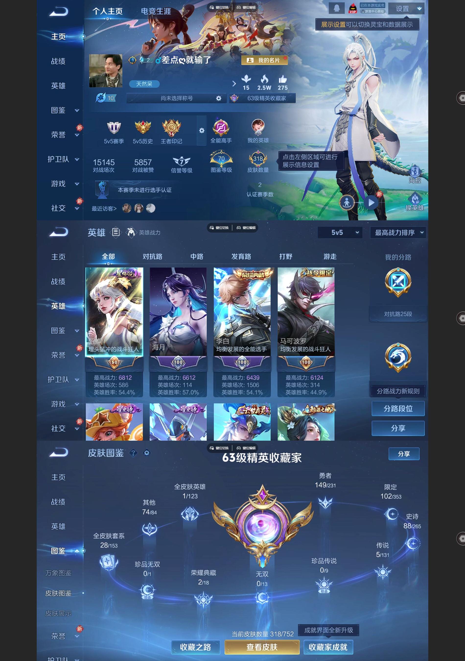 WZQM462491王者荣耀账号详情图2