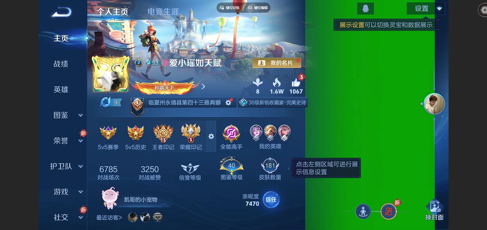 王者荣耀账号安卓QQ125英雄-181皮肤-181皮肤5传说2星元40史诗47限定-700紫星币 
【星元】 未来机甲 