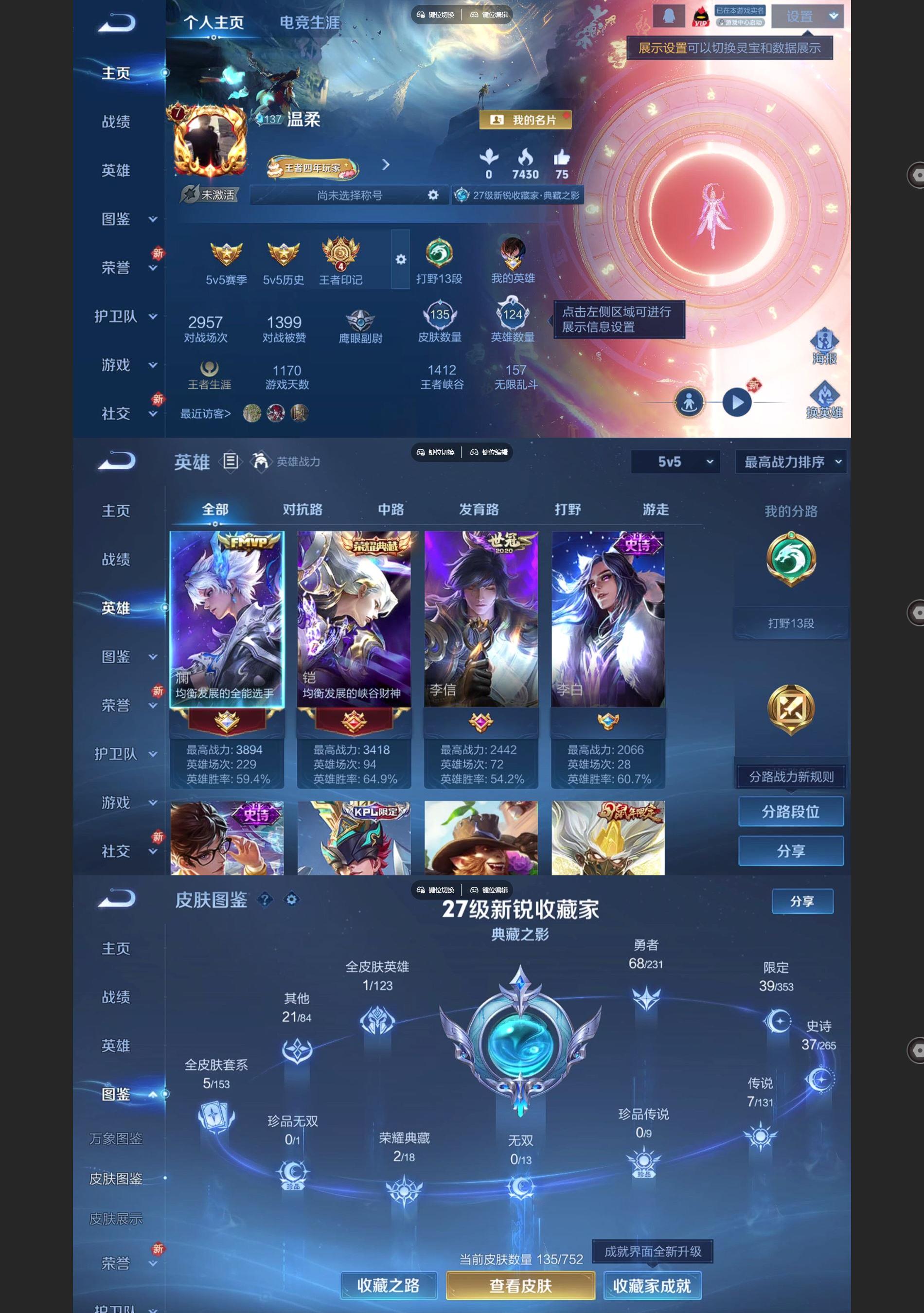 WZCMW440596王者荣耀账号详情图2