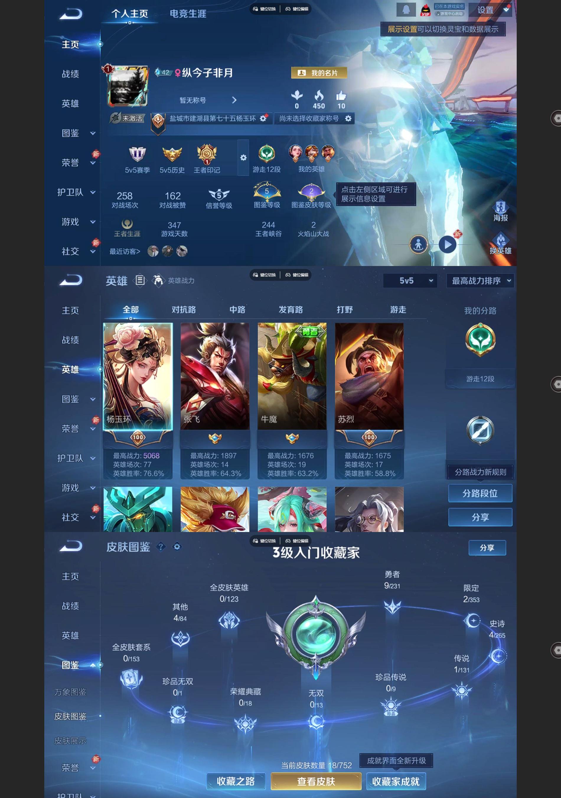 WZCMW431428王者荣耀账号详情图2