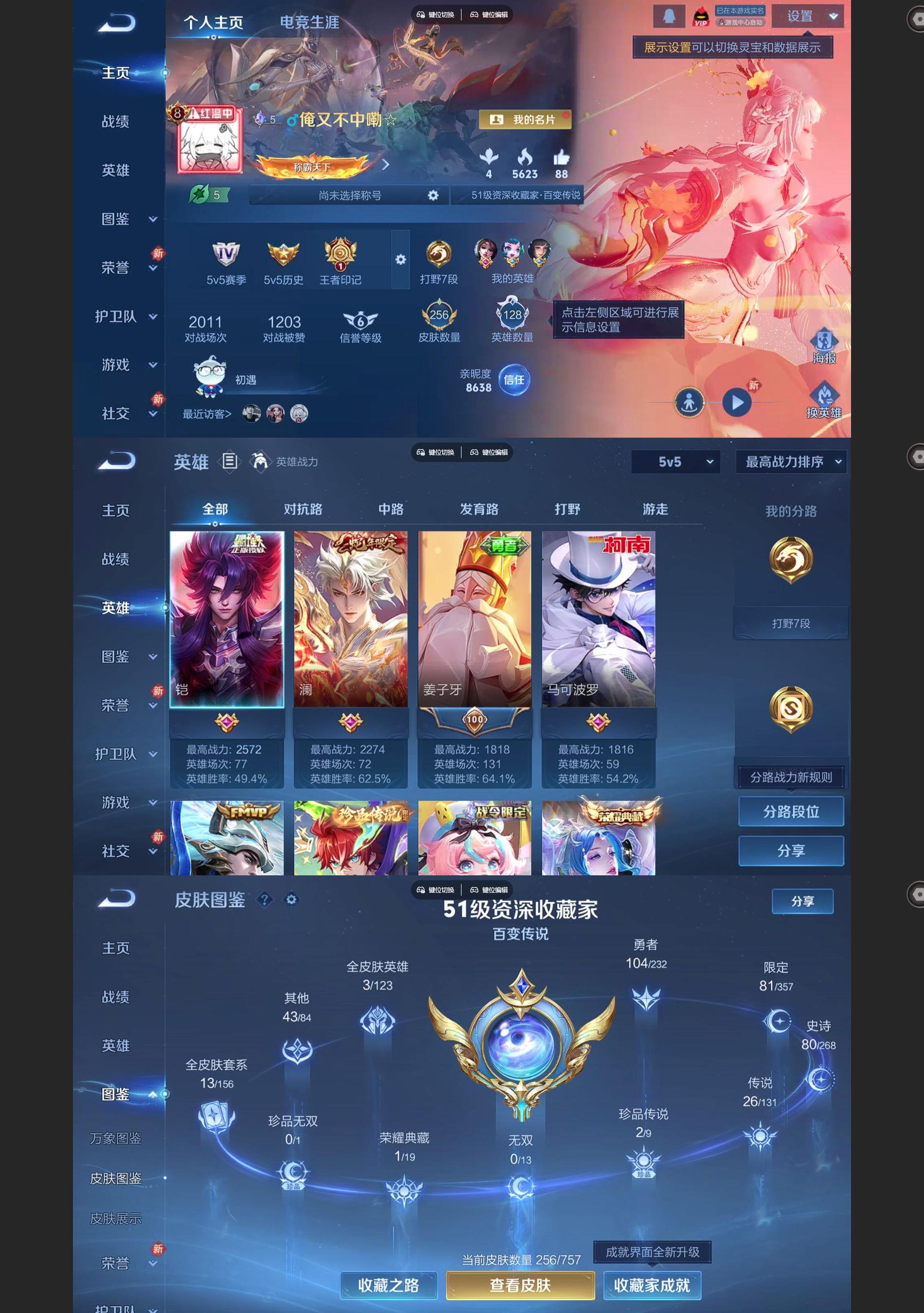 WZCMW438292王者荣耀账号详情图2