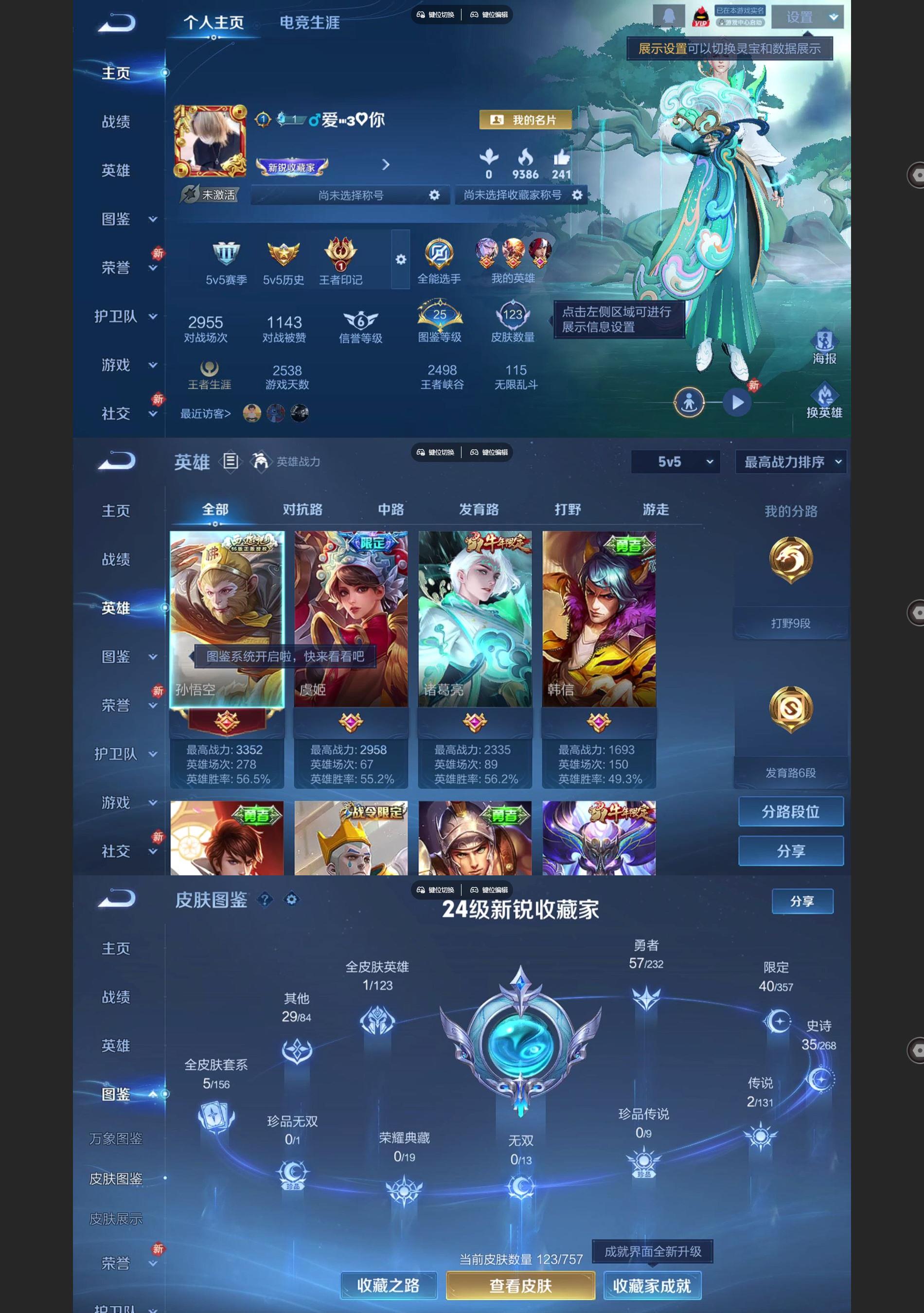 WZCMW438289王者荣耀账号详情图2