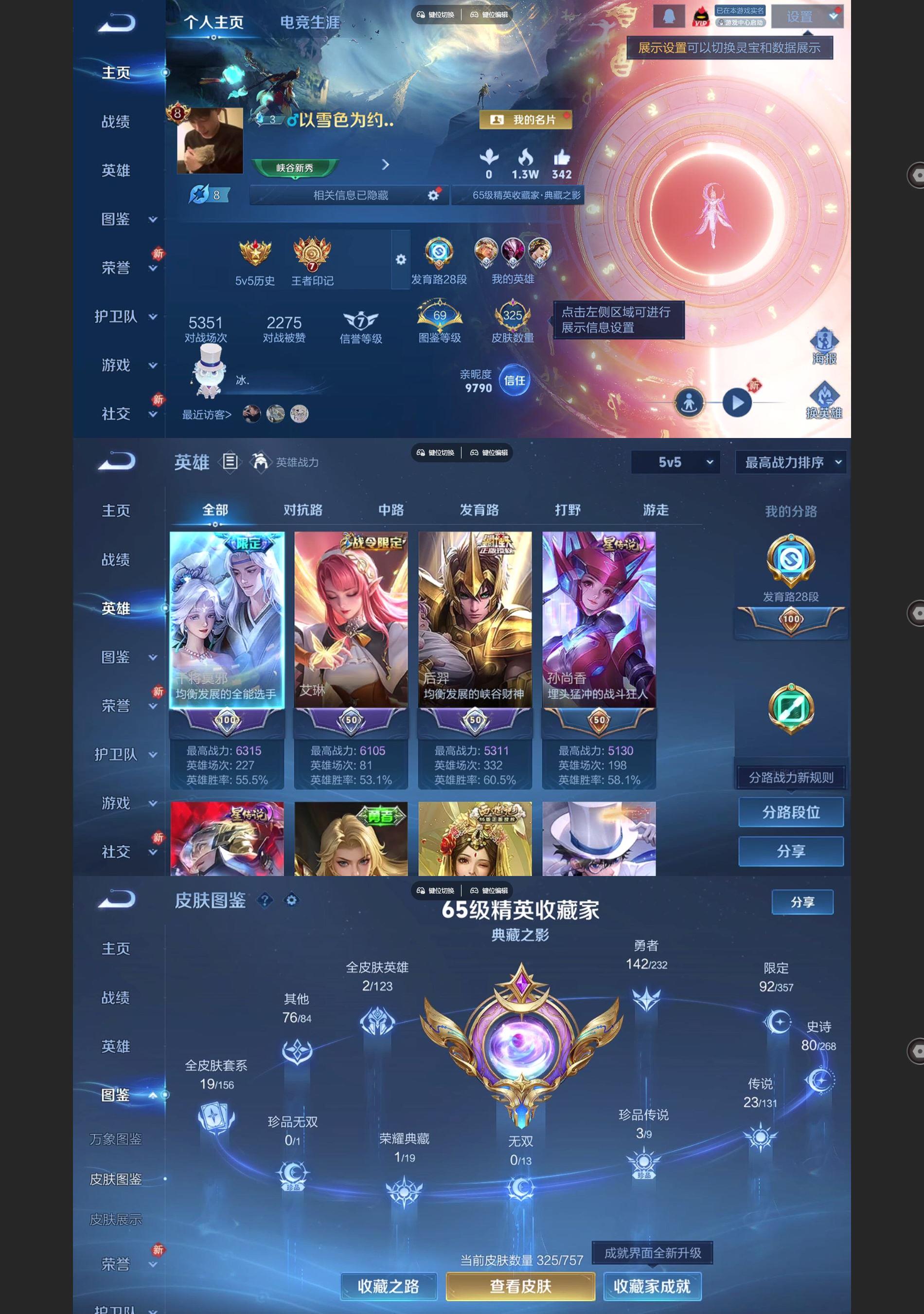 WZQM459364王者荣耀账号详情图2