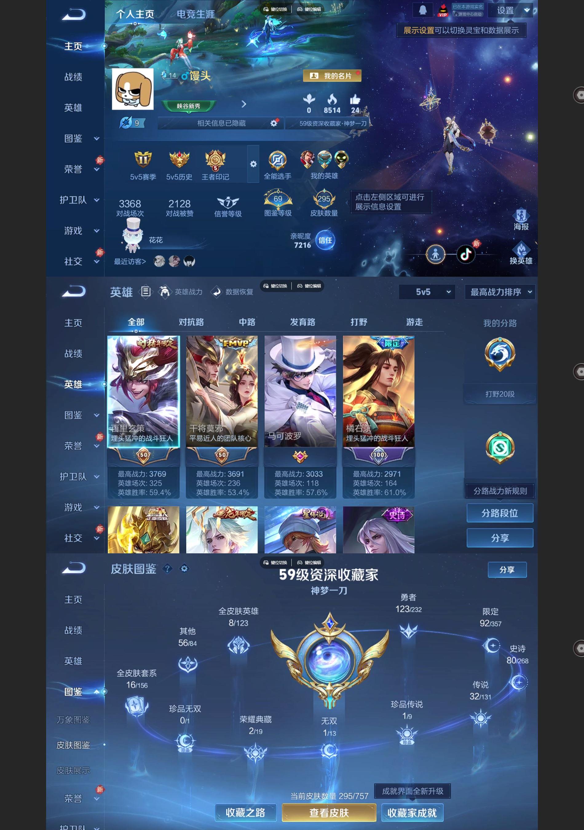 WZQM459351王者荣耀账号详情图2