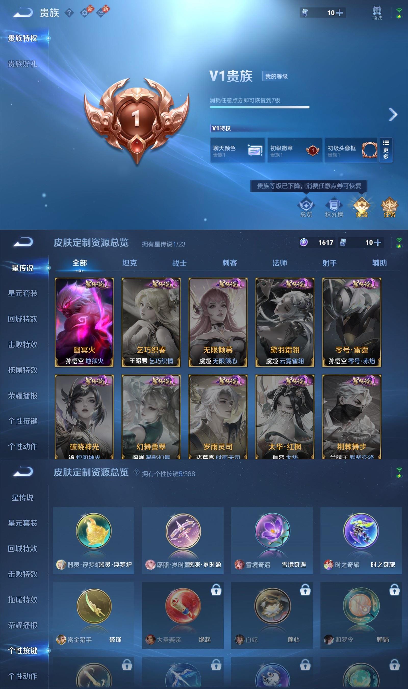 WZQM497533王者荣耀账号详情图6