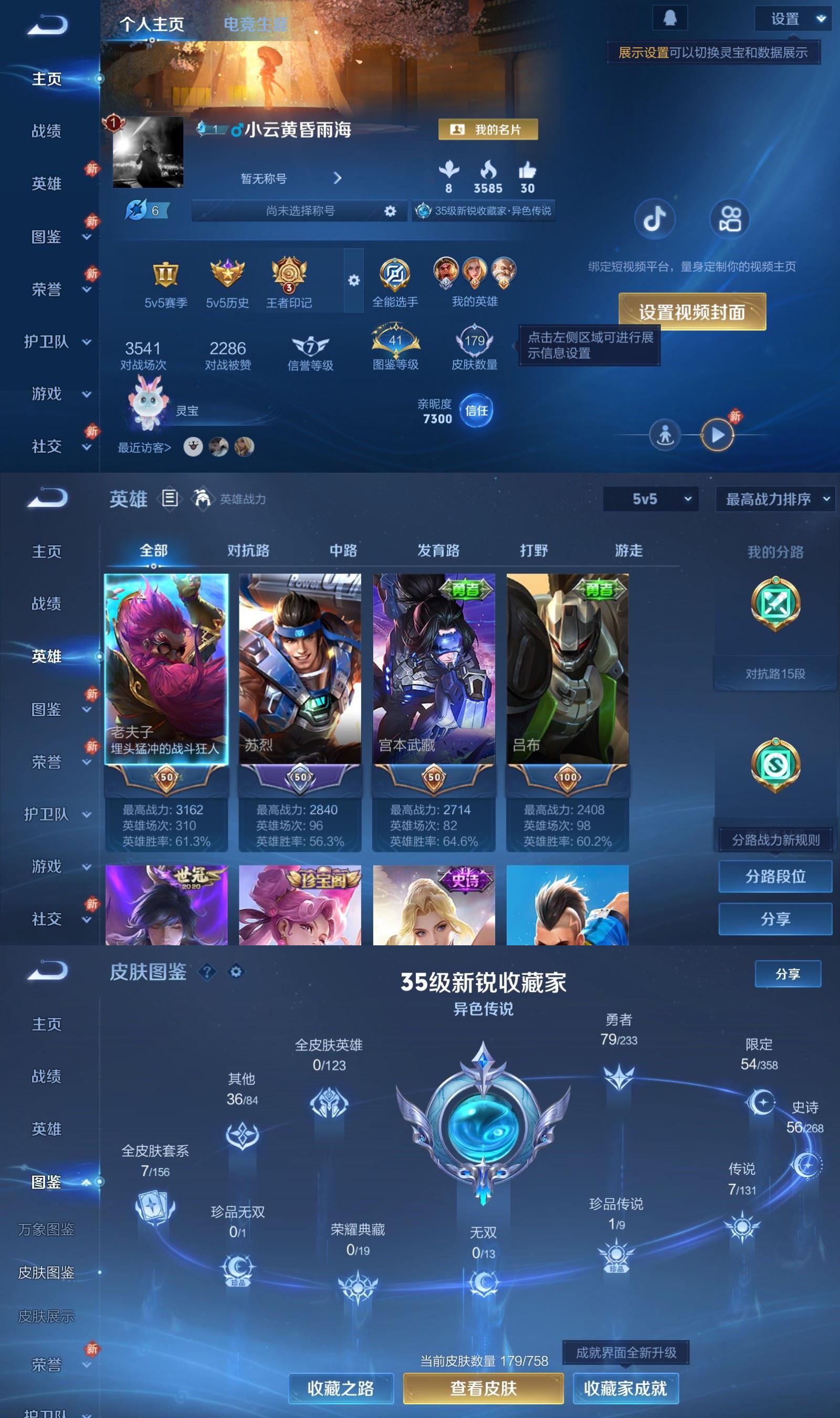 WZQM497533王者荣耀账号详情图2