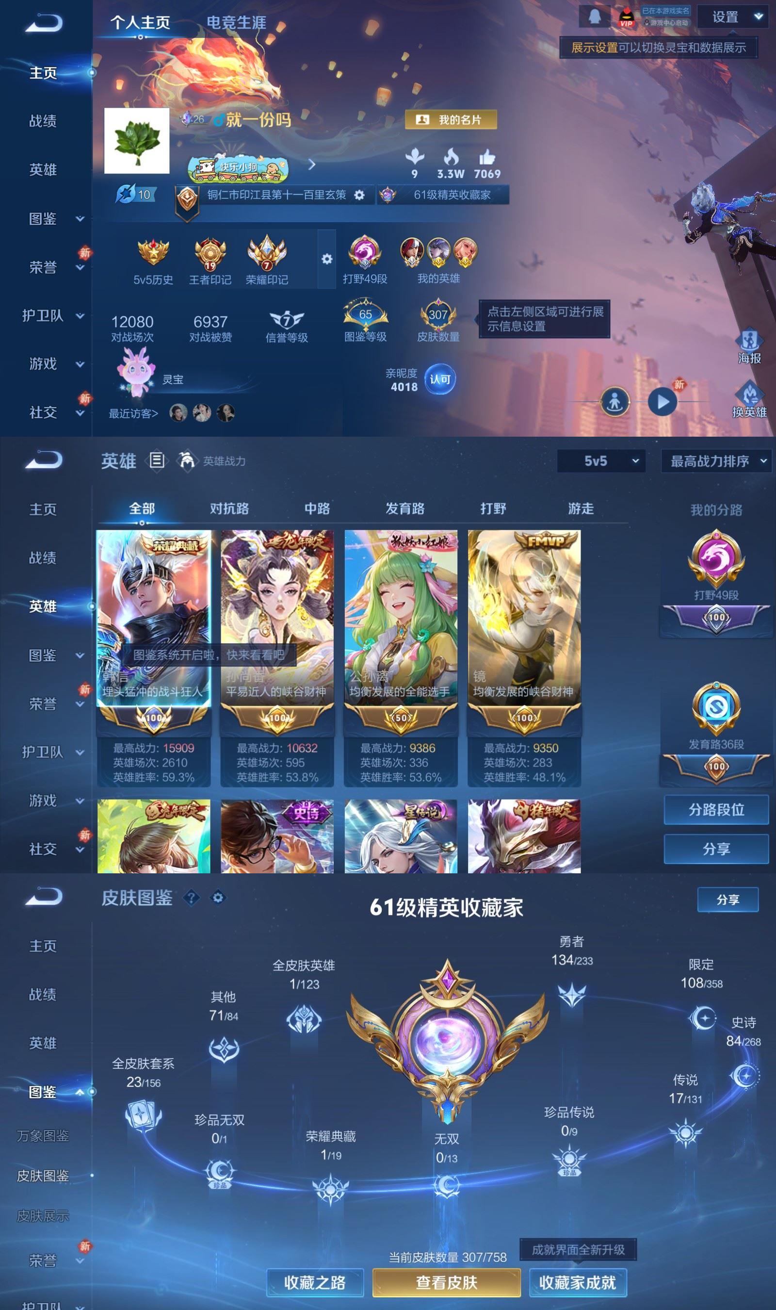 WZCMW485485王者荣耀账号详情图2