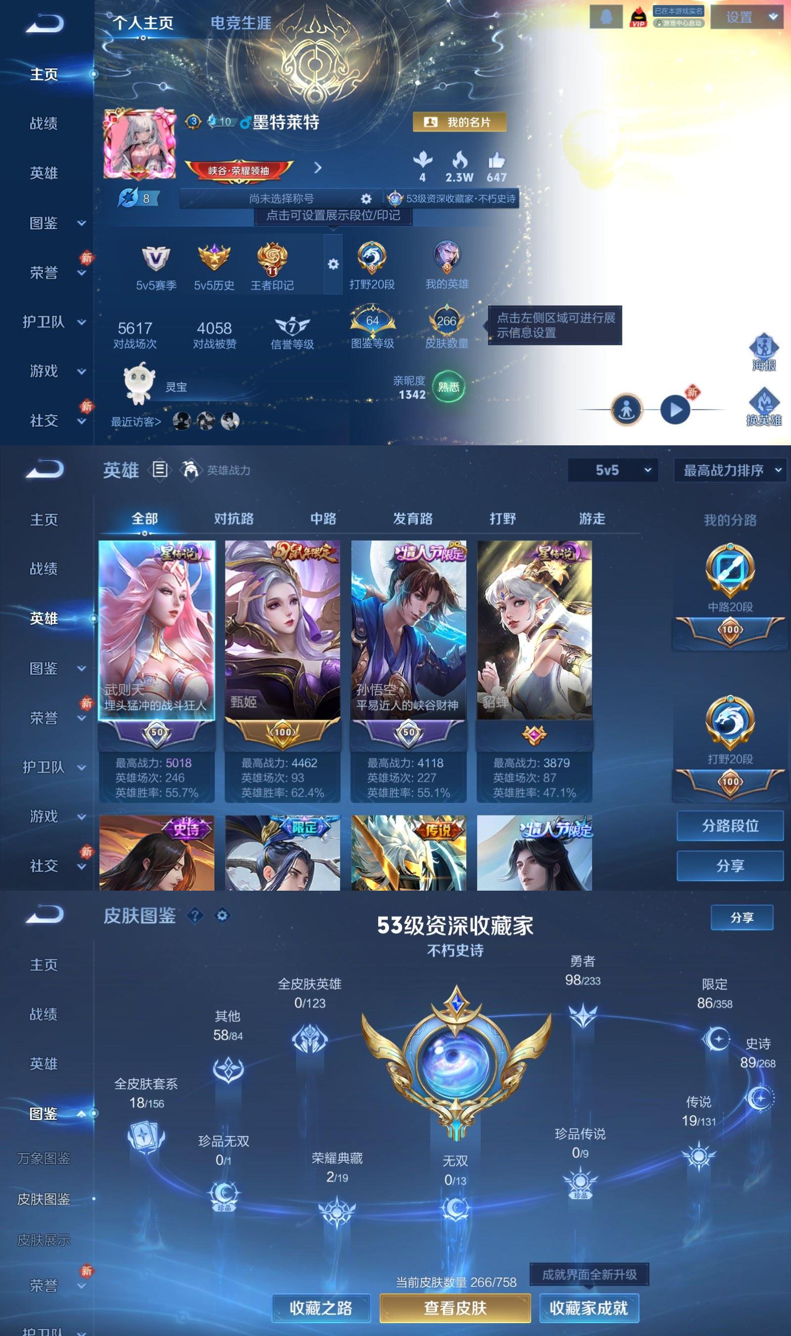 WZQM483423王者荣耀账号详情图2