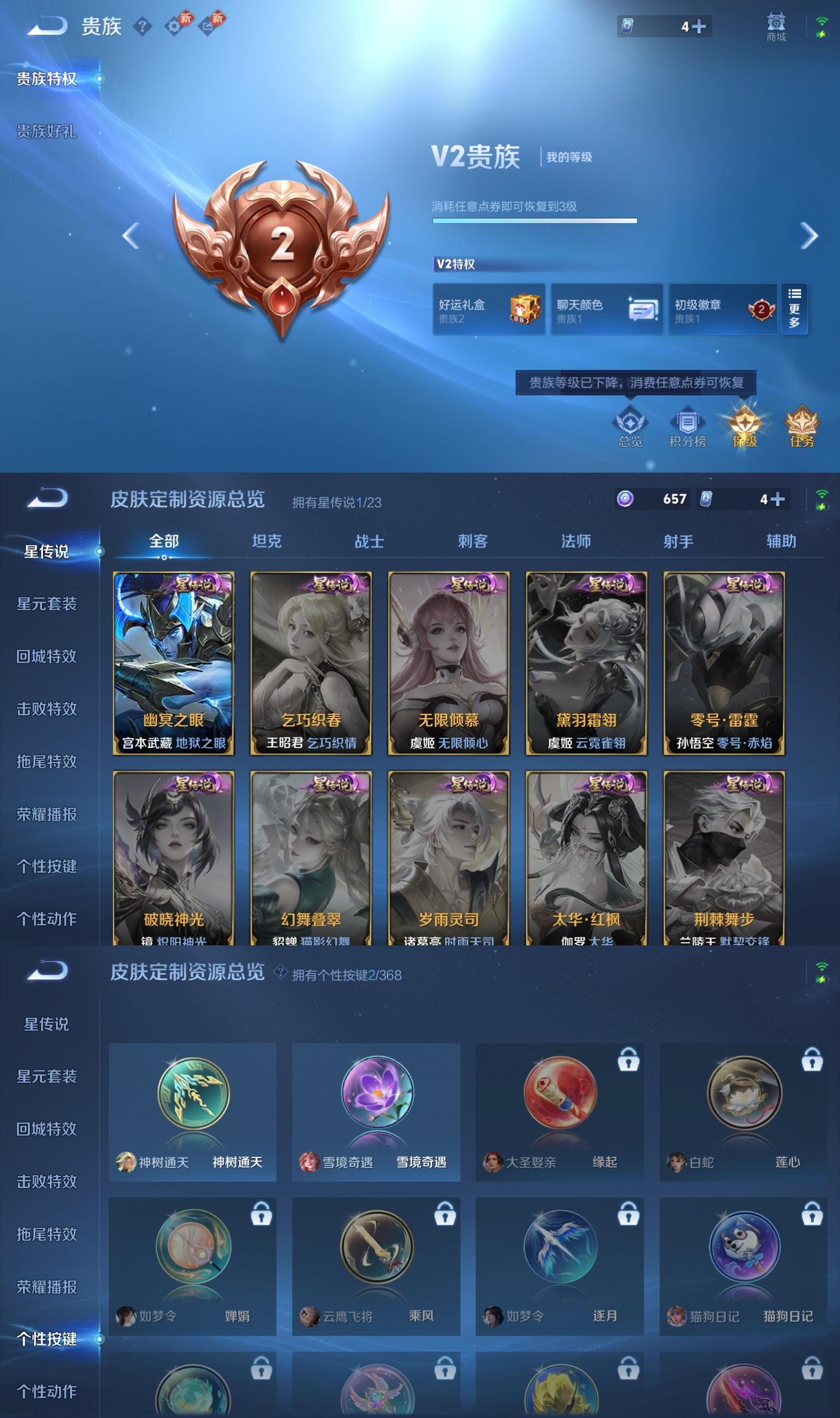 WZCMW484443王者荣耀账号详情图5