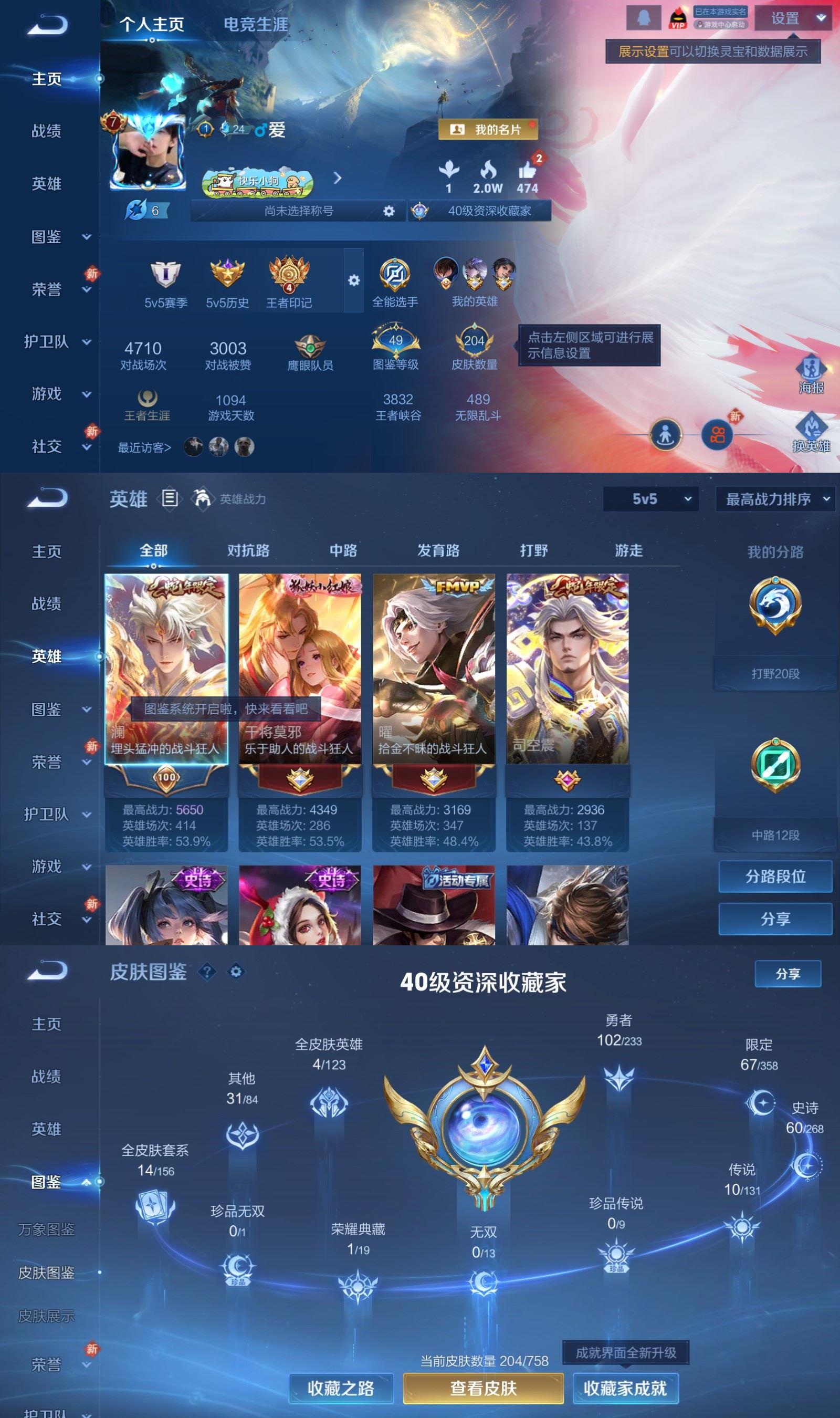 WZQM4113090王者荣耀账号详情图2 WZQM4113090王者荣耀账号详情图2