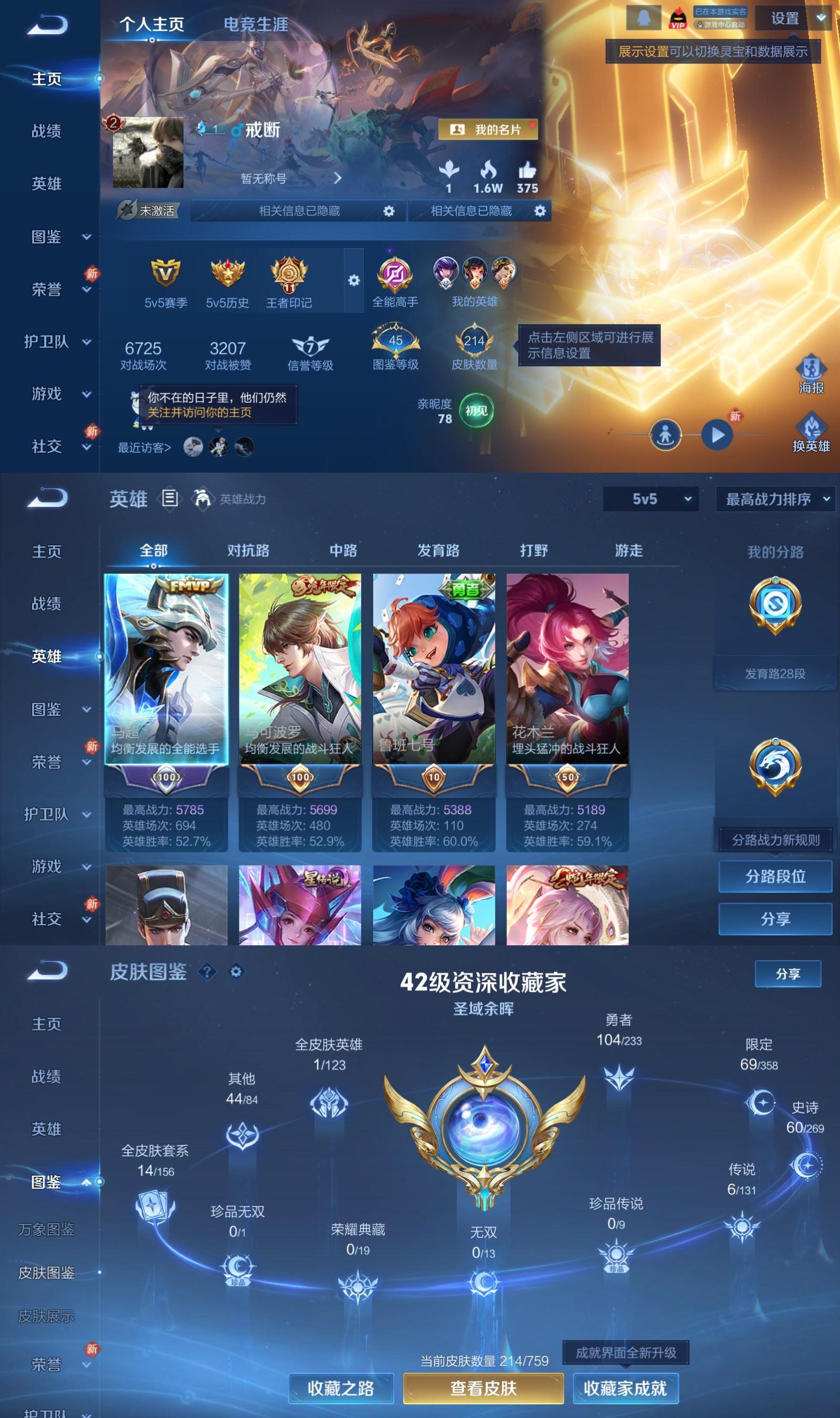 WZQM493423王者荣耀账号详情图2