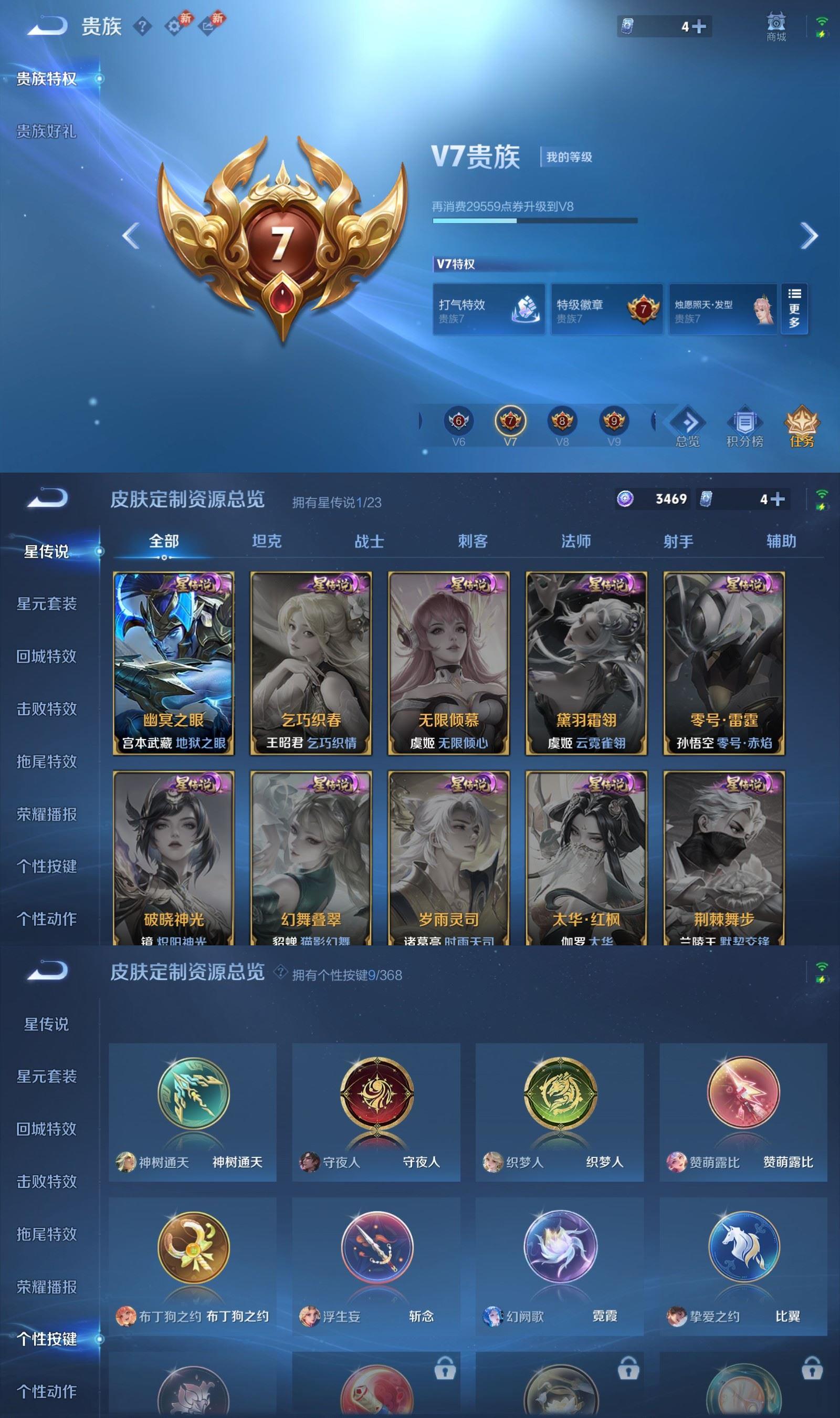 WZQM4113069王者荣耀账号详情图6