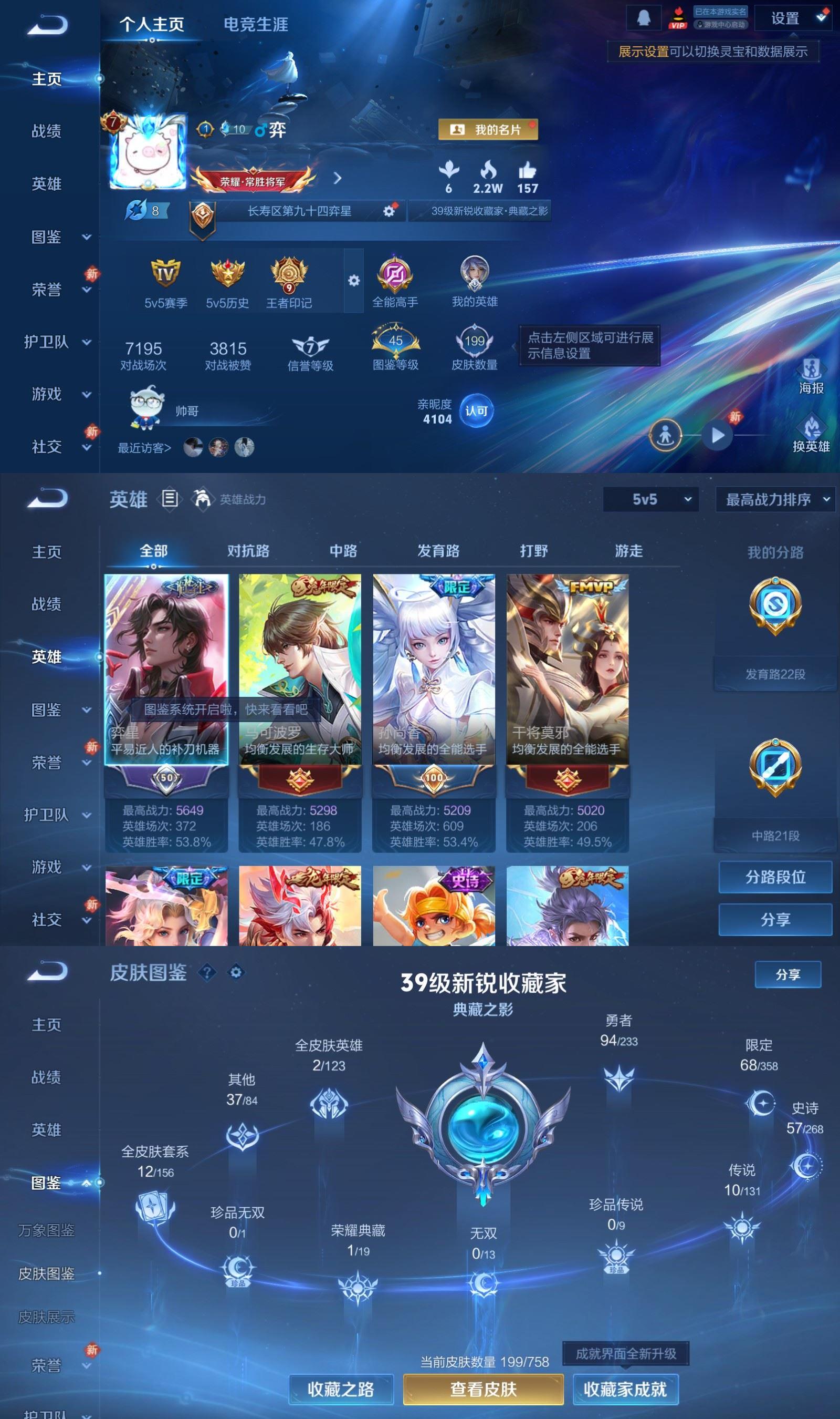 WZQM4113069王者荣耀账号详情图2