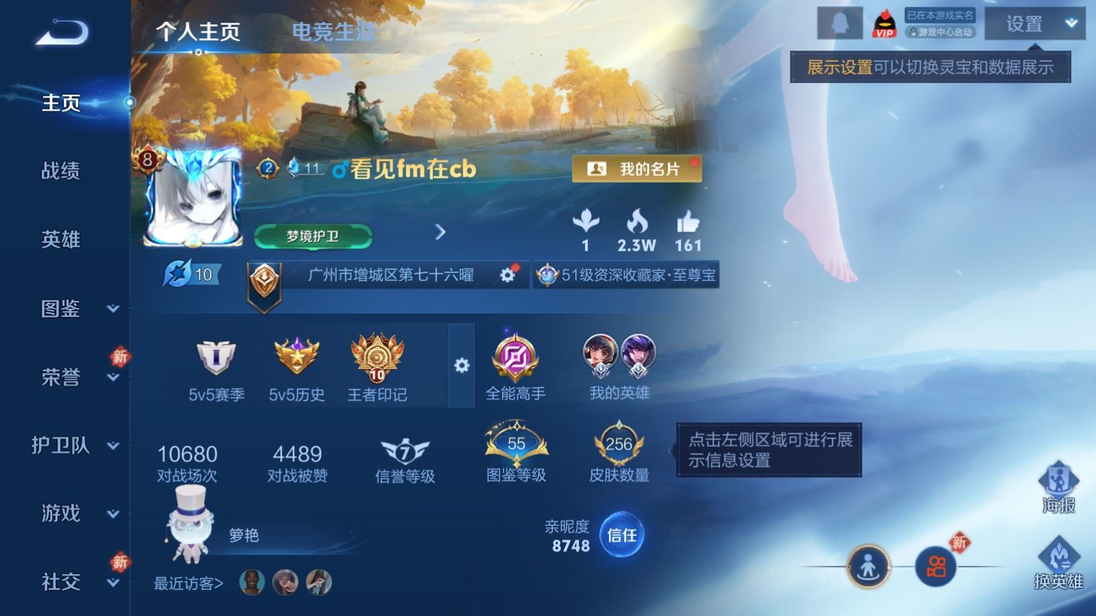 王者荣耀账号苹果QQ125英雄-256皮肤-苹果Q-V8-256皮肤1典藏1珍品传说17传说2星元59史诗80限定-12