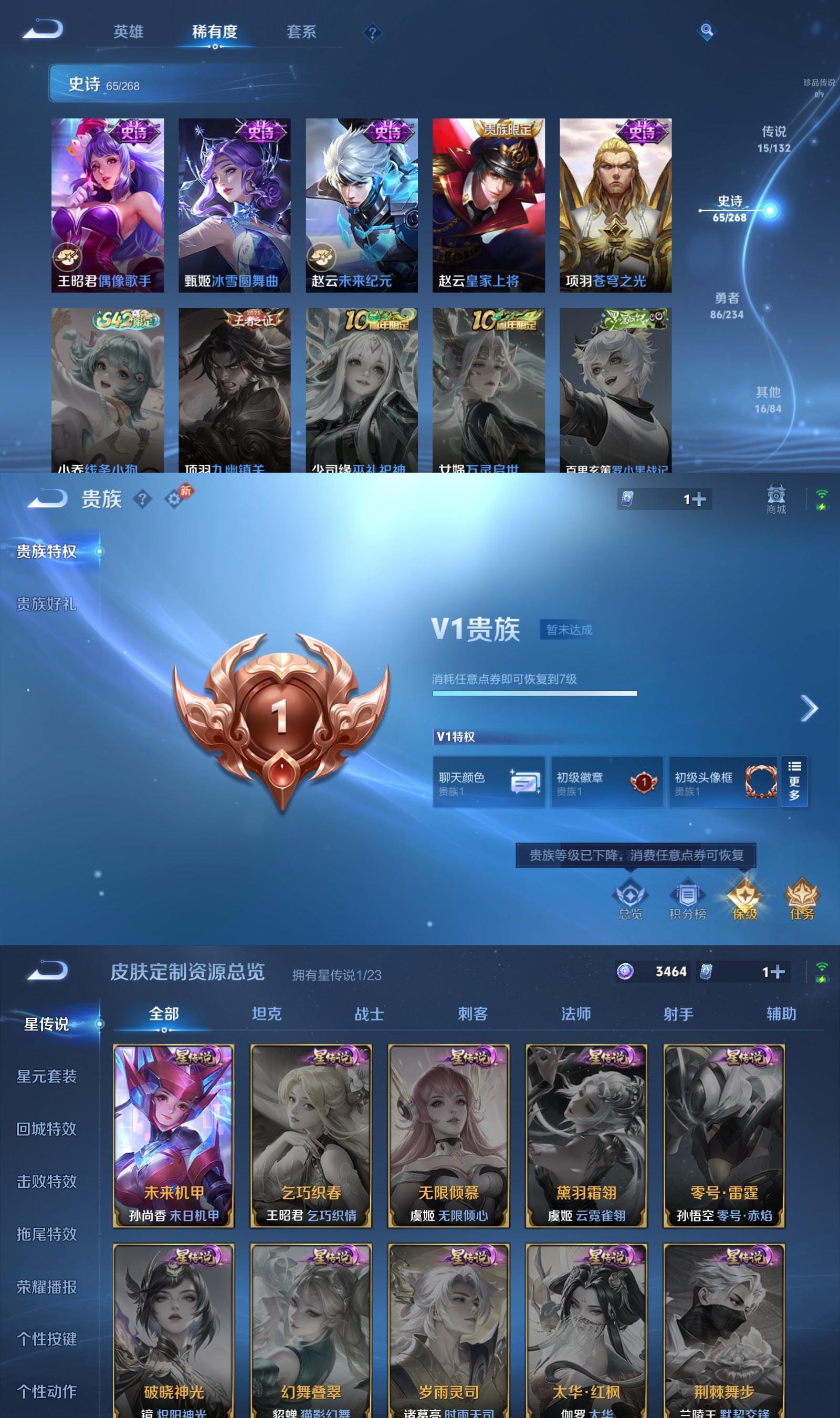 WZQM493409王者荣耀账号详情图6 WZQM493409王者荣耀账号详情图6