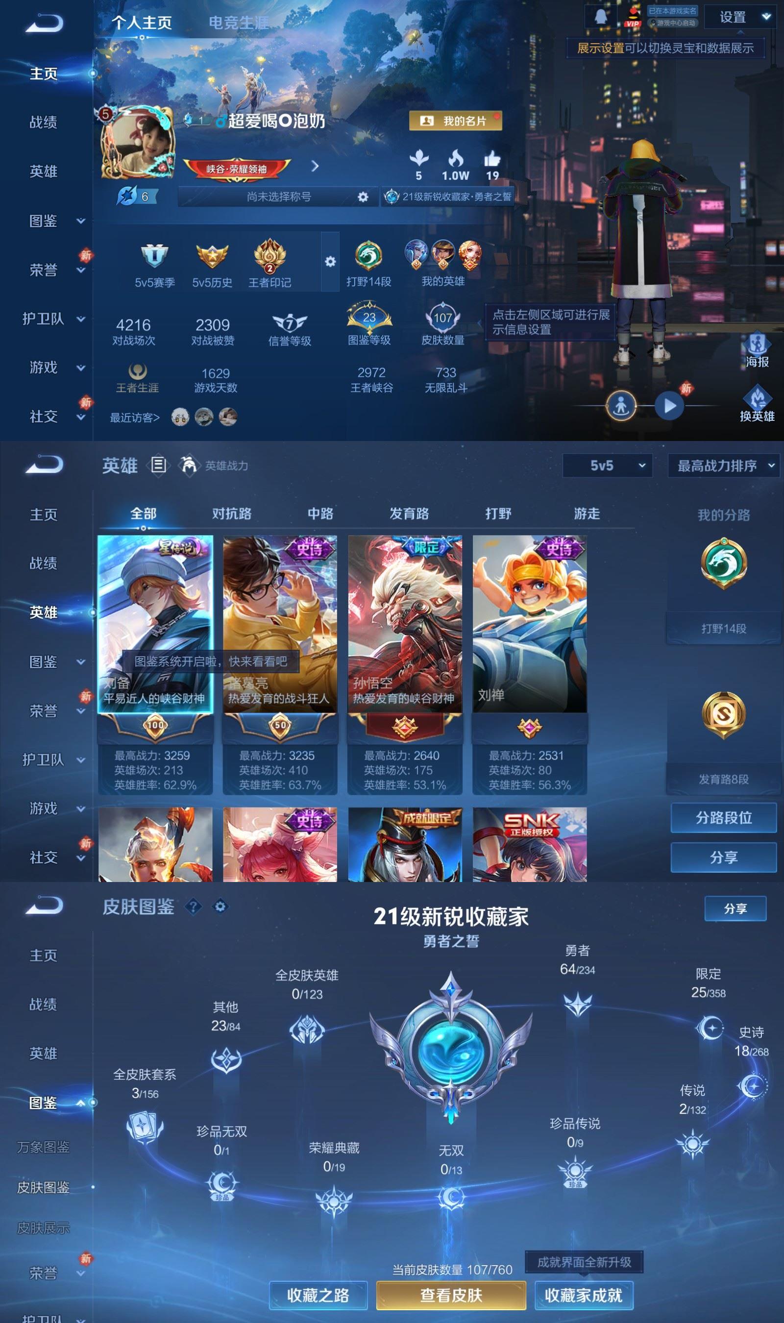 WZCMW482697王者荣耀账号详情图2