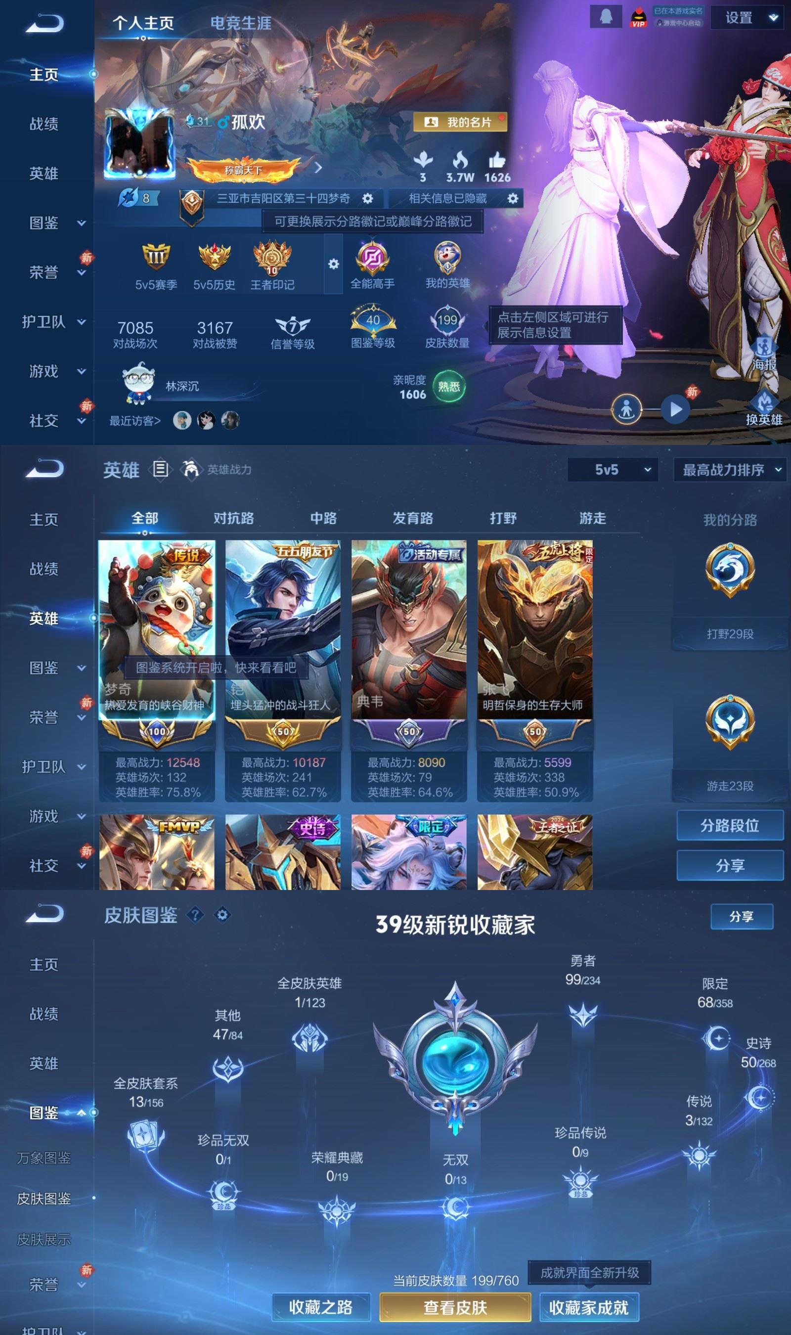 WZQM497166王者荣耀账号详情图2