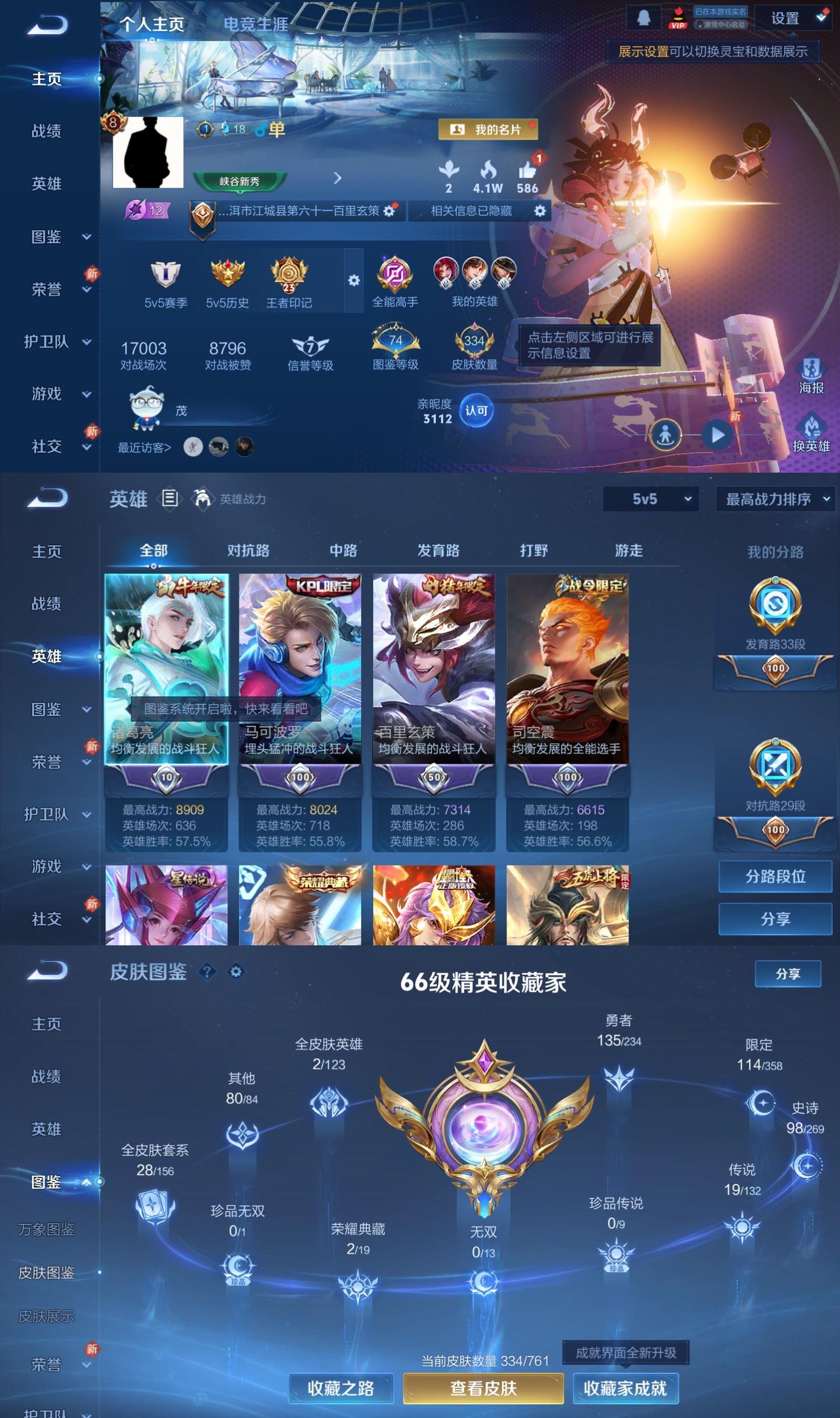 WZQM497011王者荣耀账号详情图2