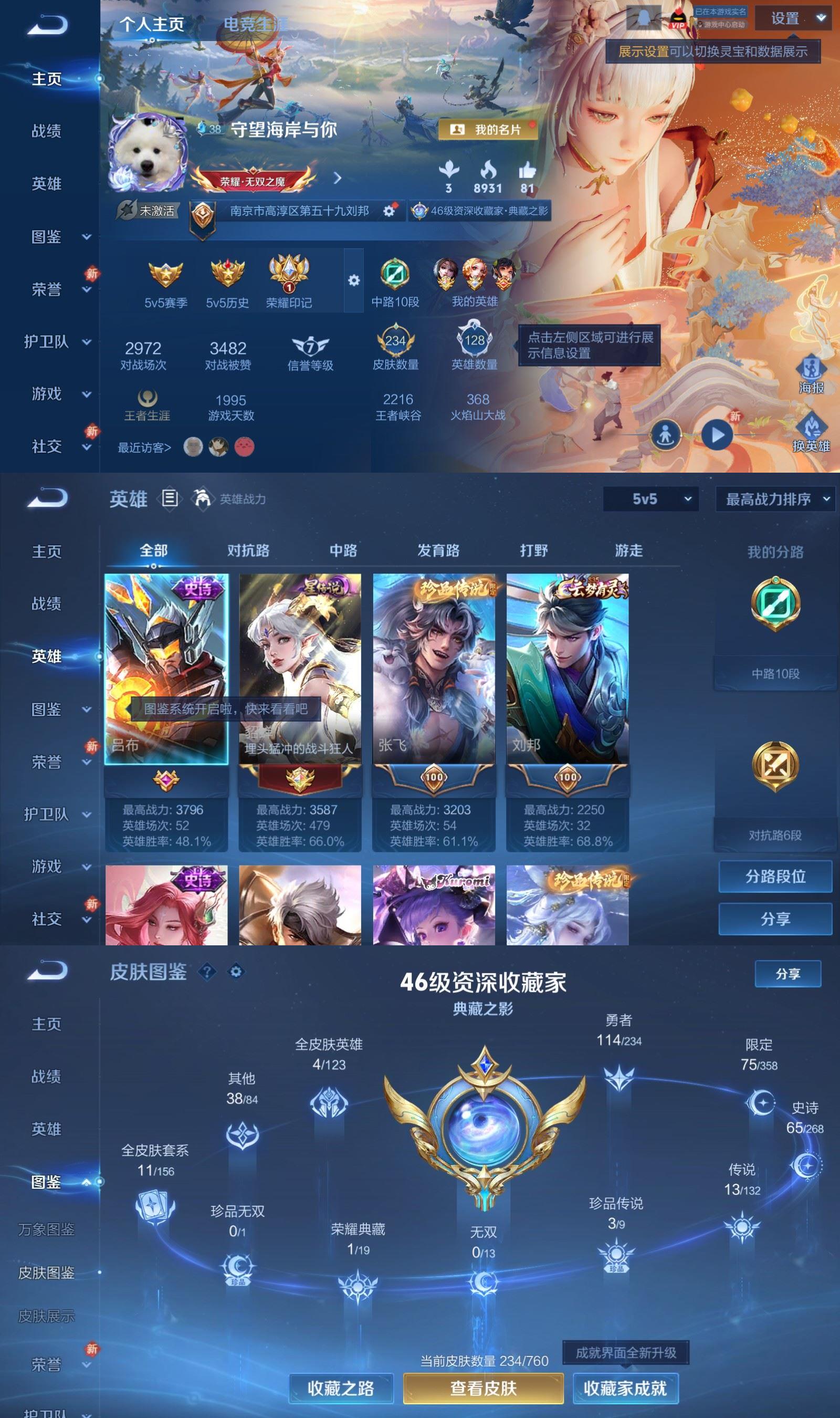 WZQM497218王者荣耀账号详情图2