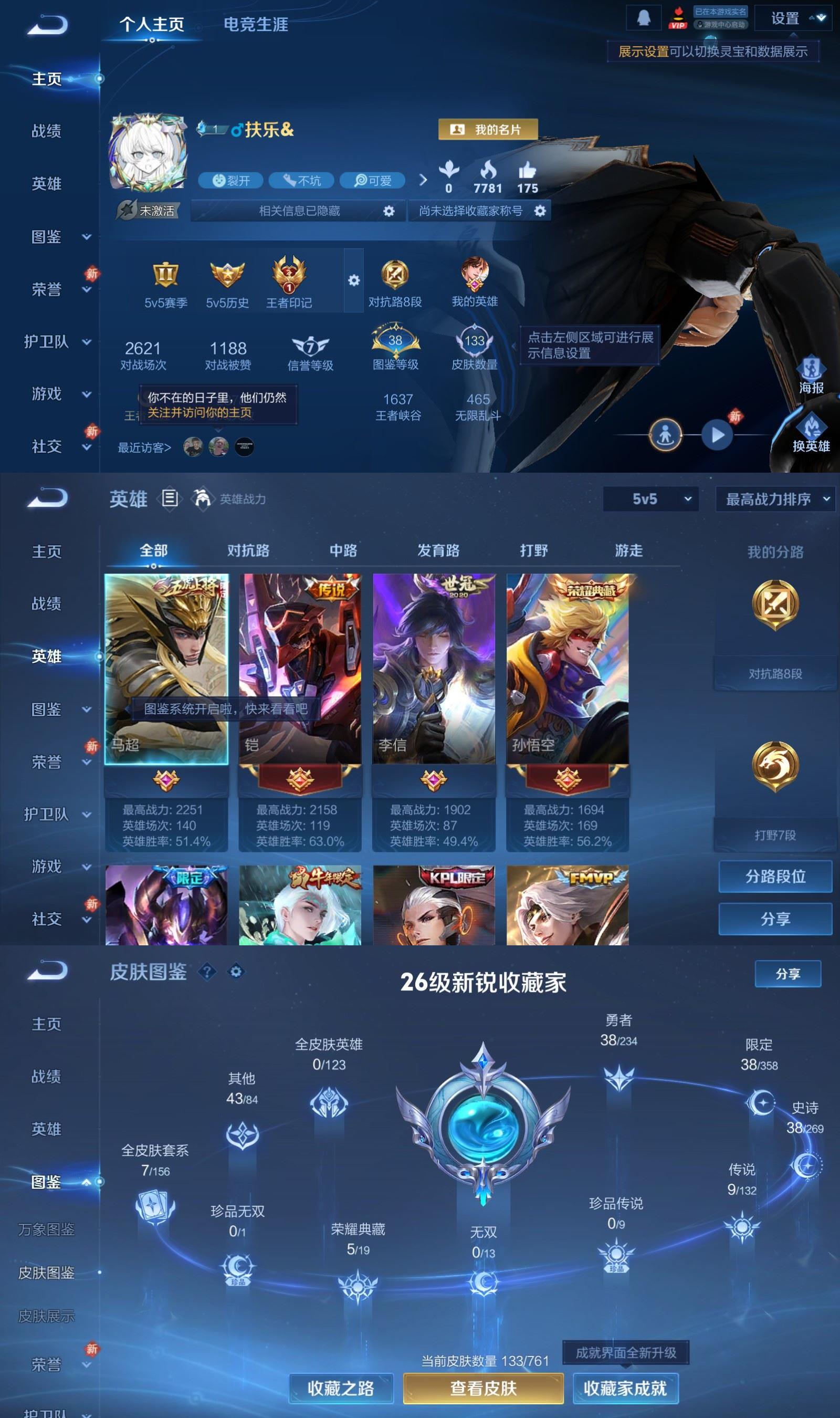 WZQM4120819王者荣耀账号详情图2 WZQM4120819王者荣耀账号详情图2