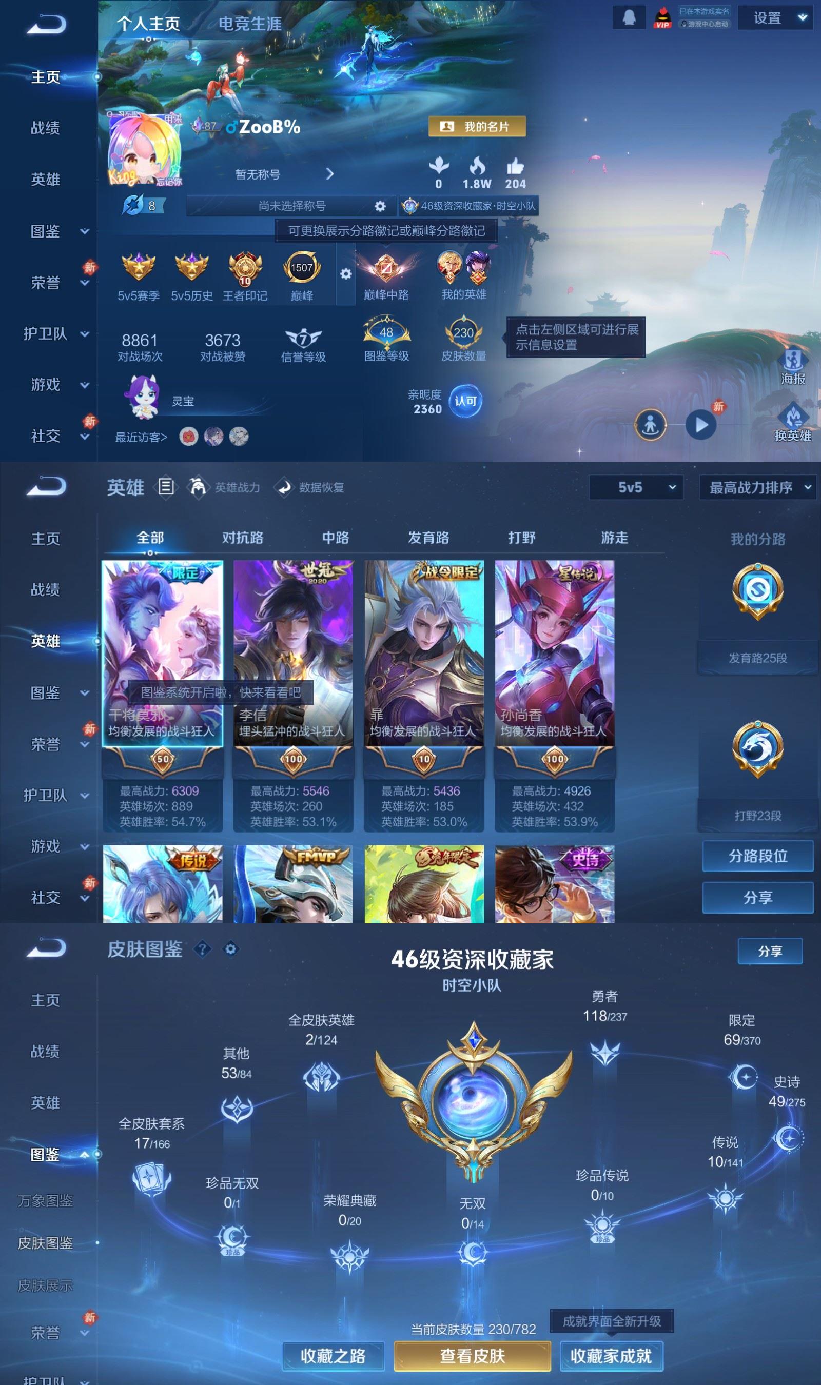 WZCMW4206586王者荣耀账号详情图2