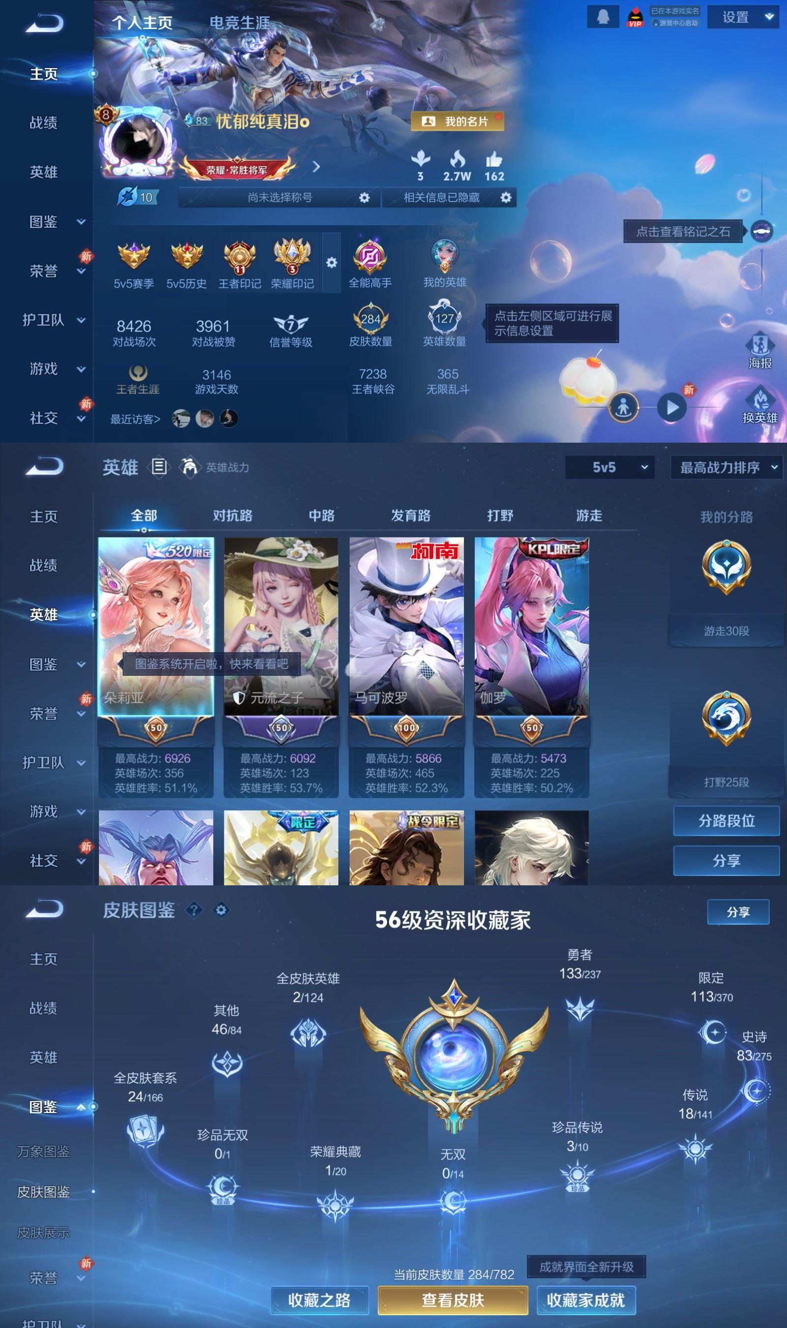 WZQM4207305王者荣耀账号详情图2