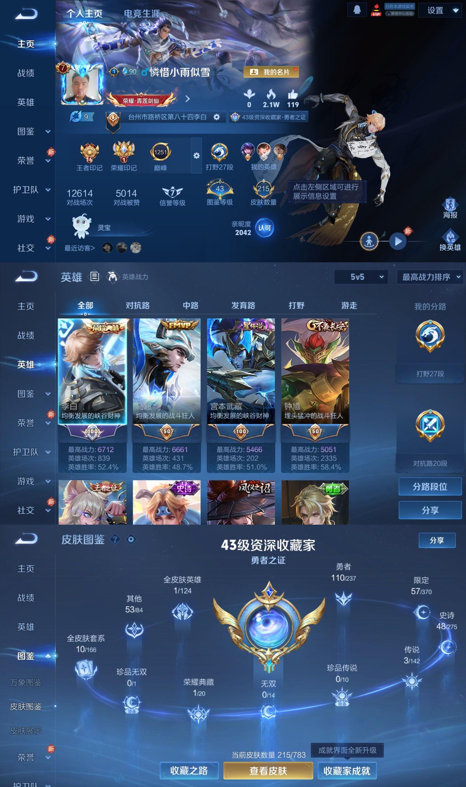 WZCMW4218492王者荣耀账号详情图2