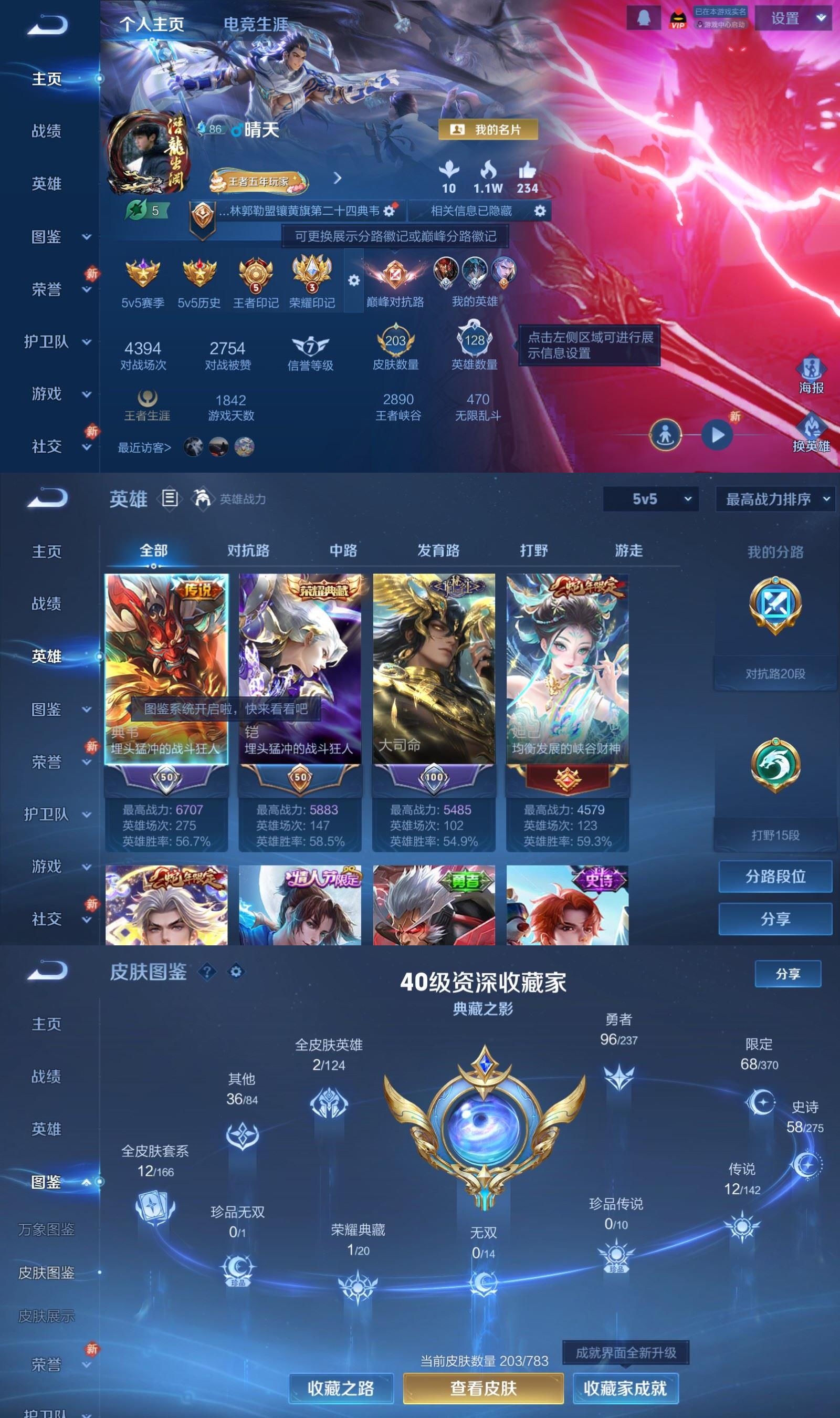 WZQM4212906王者荣耀账号详情图2