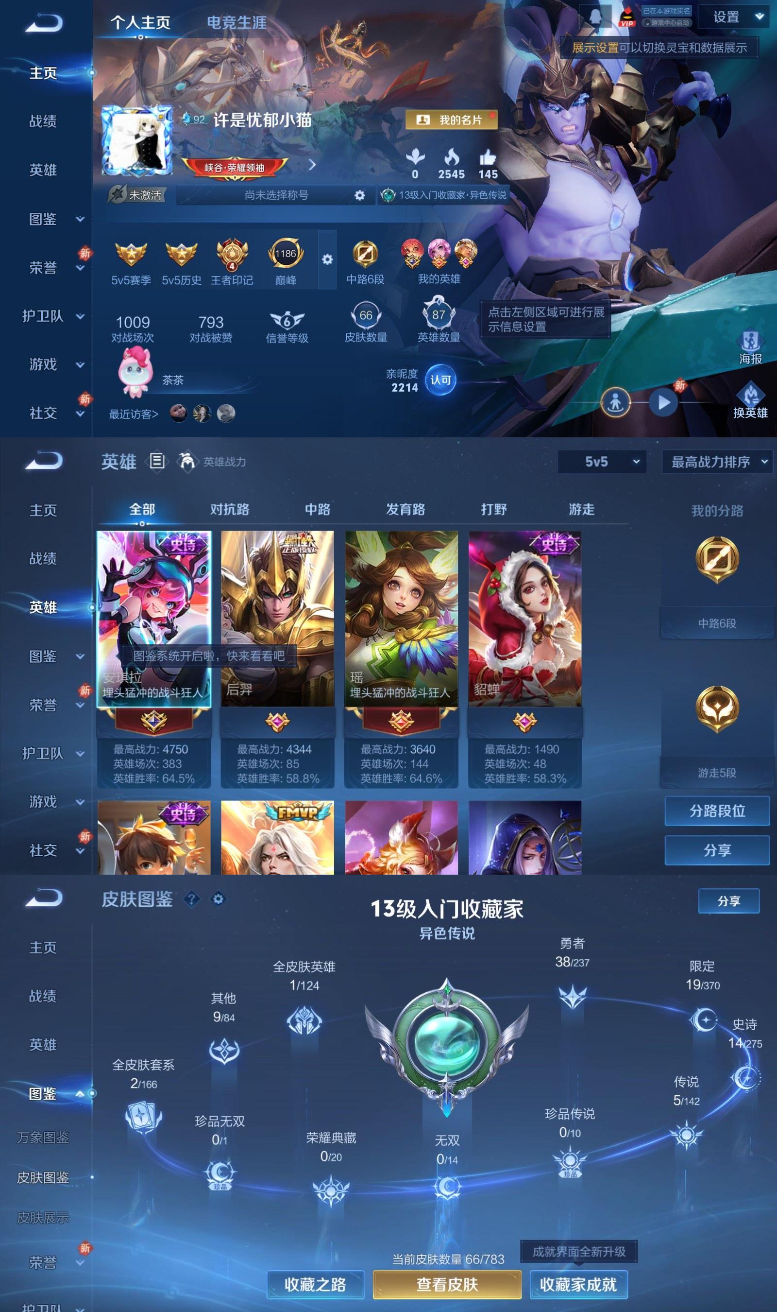 WZCMW4226283王者荣耀账号详情图2