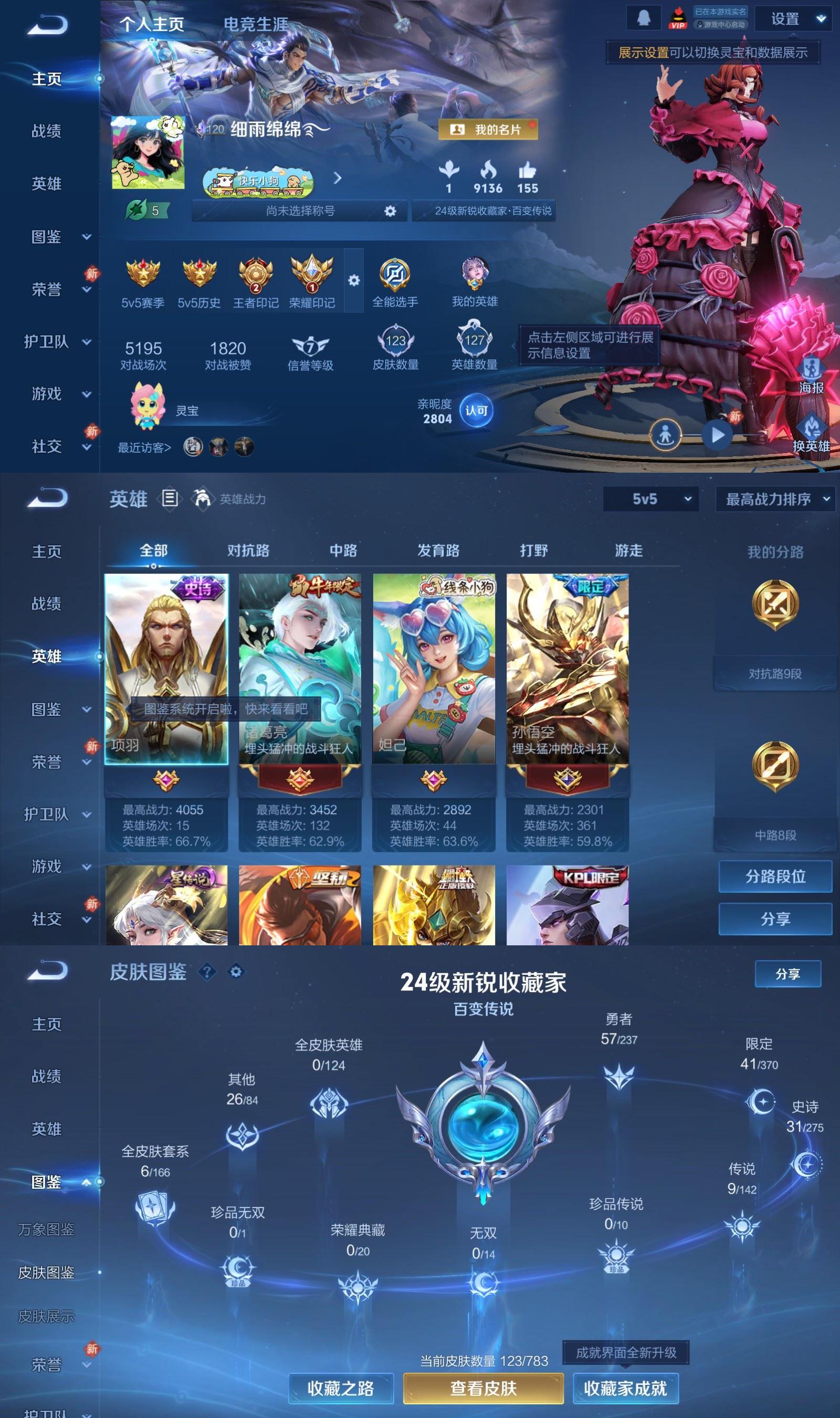 WZCMW4233655王者荣耀账号详情图2